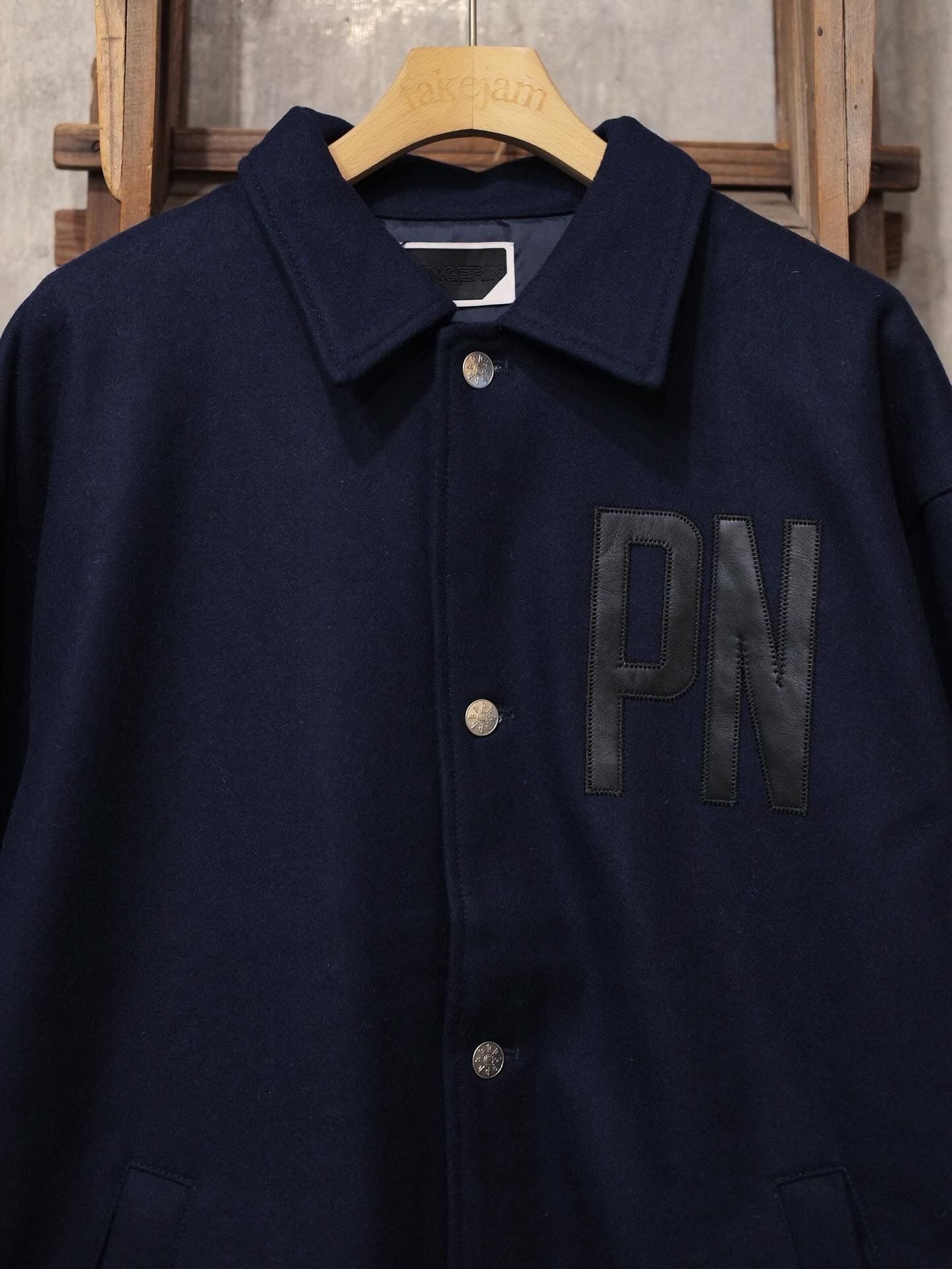 Wool Melton Coach Jacket