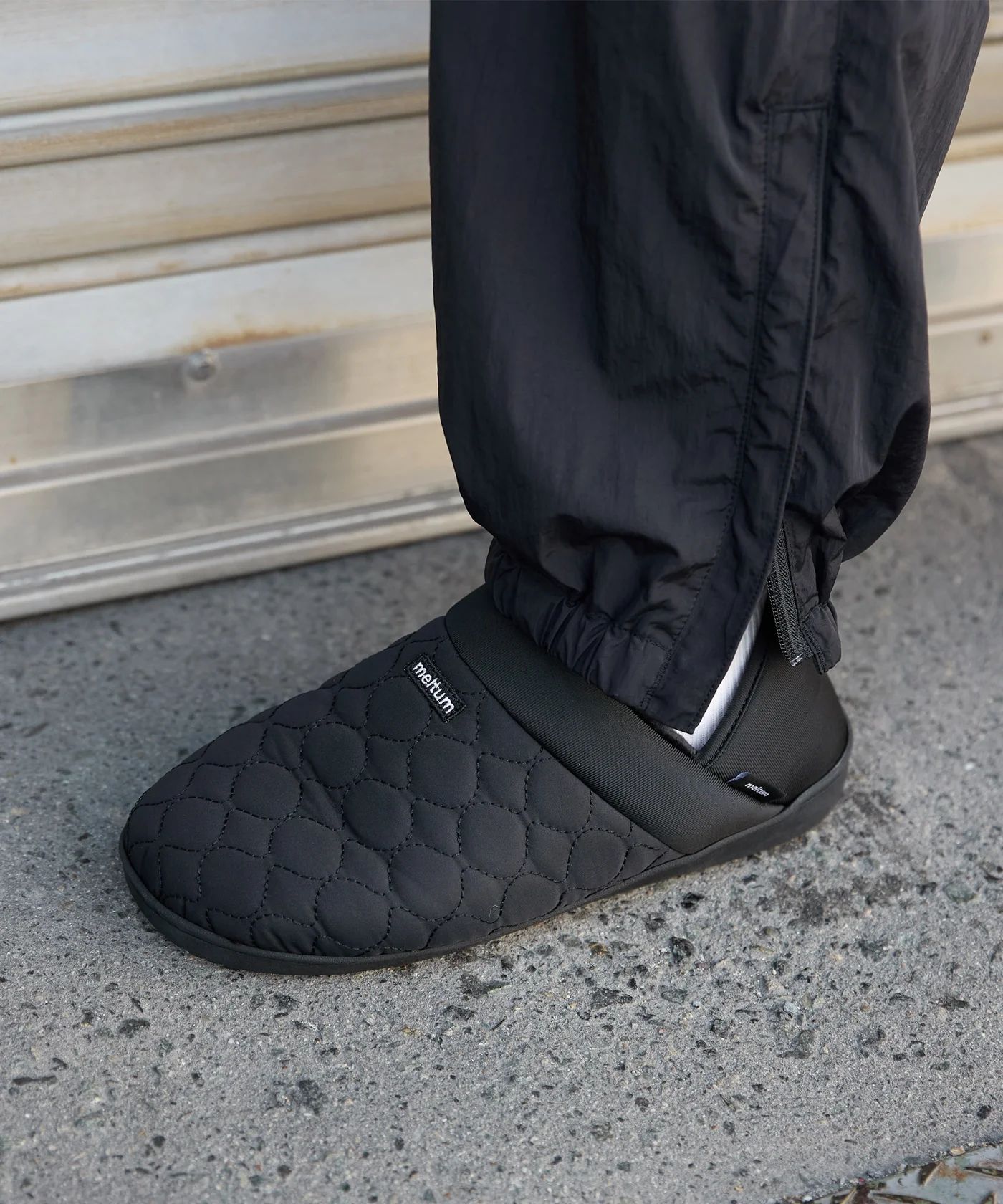 QUILT MOC SHOES / キルティング モックシューズ / ブラック / MTM-SS-0241-24-C