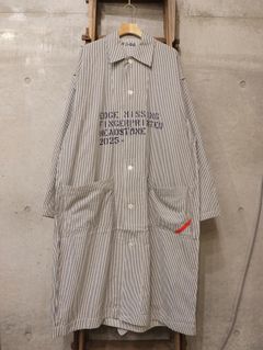 Hand-Stenciled Sleeper Stripe