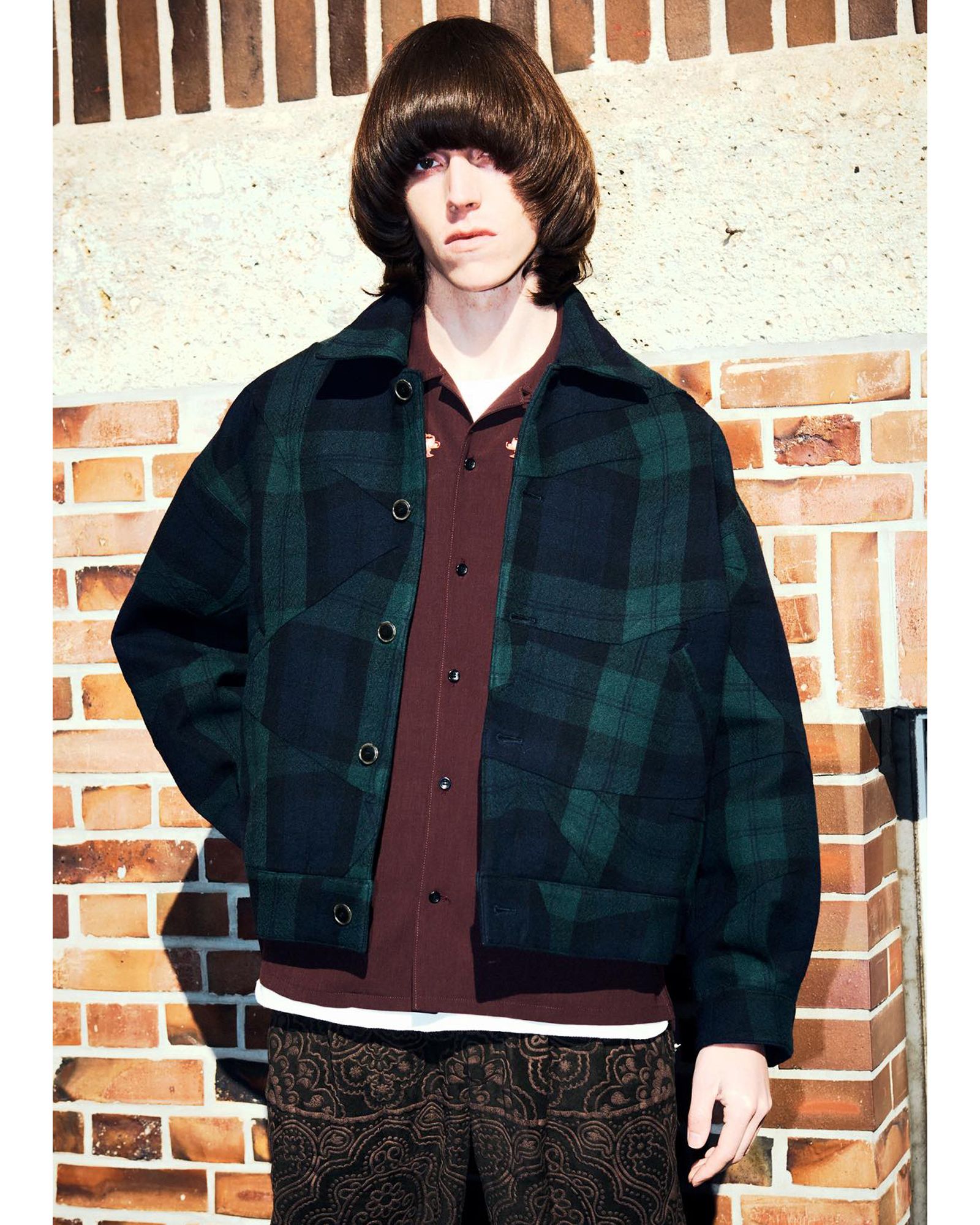 Checked Needle Punch Jackets