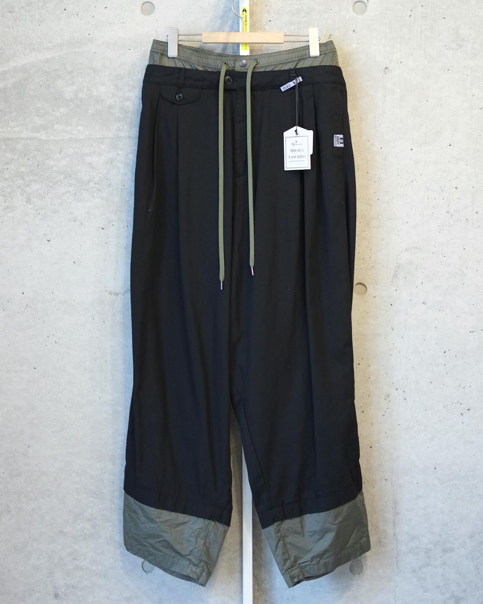 Maison MIHARA YASUHIRO - Layerd Saruel Trousers | fakejam