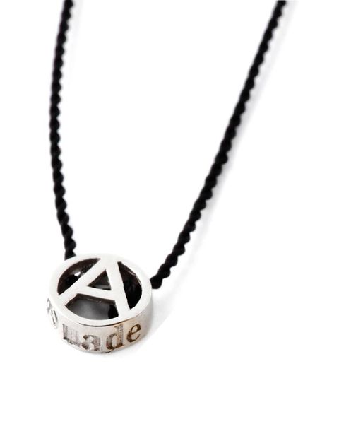 Tiny A Necklace Silver