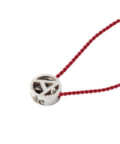Tiny A Necklace Silver