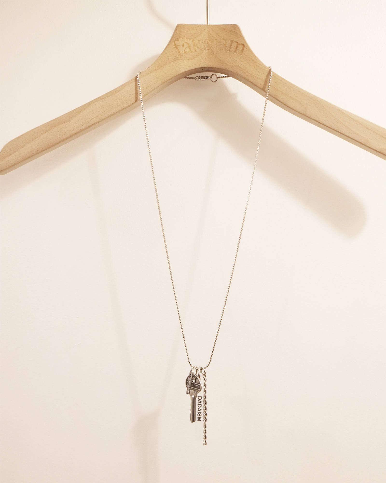 CHRISTIAN DADA - Charm Necklace SIL | fakejam