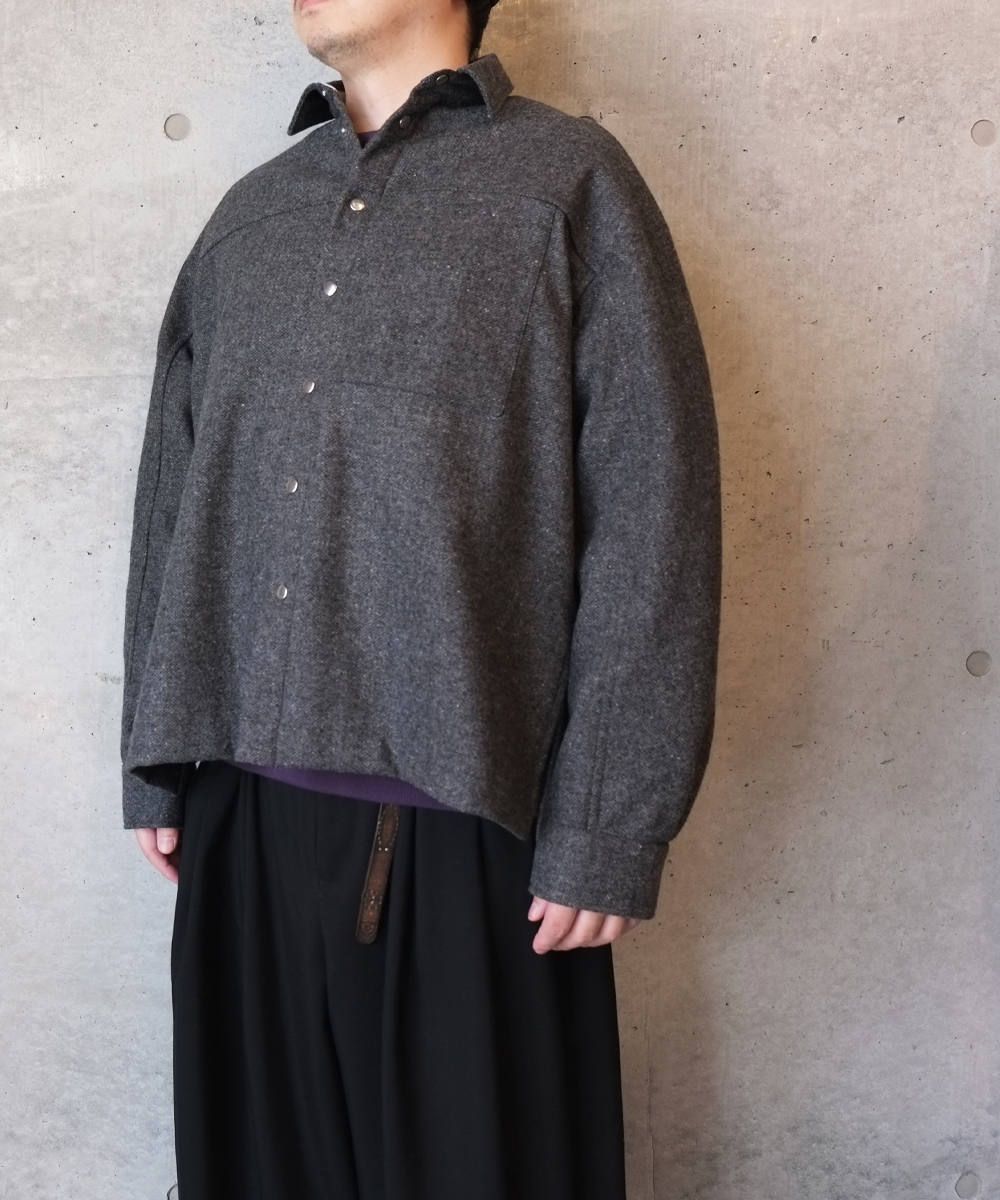 ANEI ACTIVE SIDE SLIT SHIRT ピンク