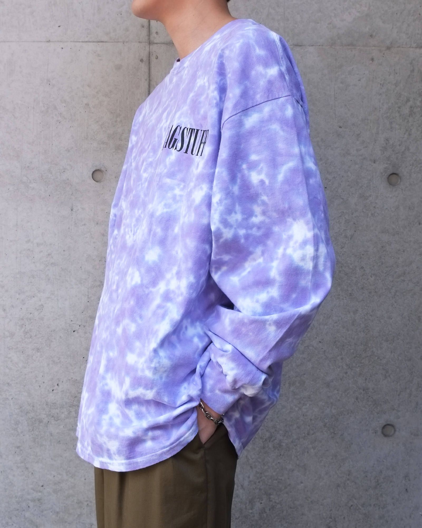 "fade away" L/S Tee(TIEDYE)