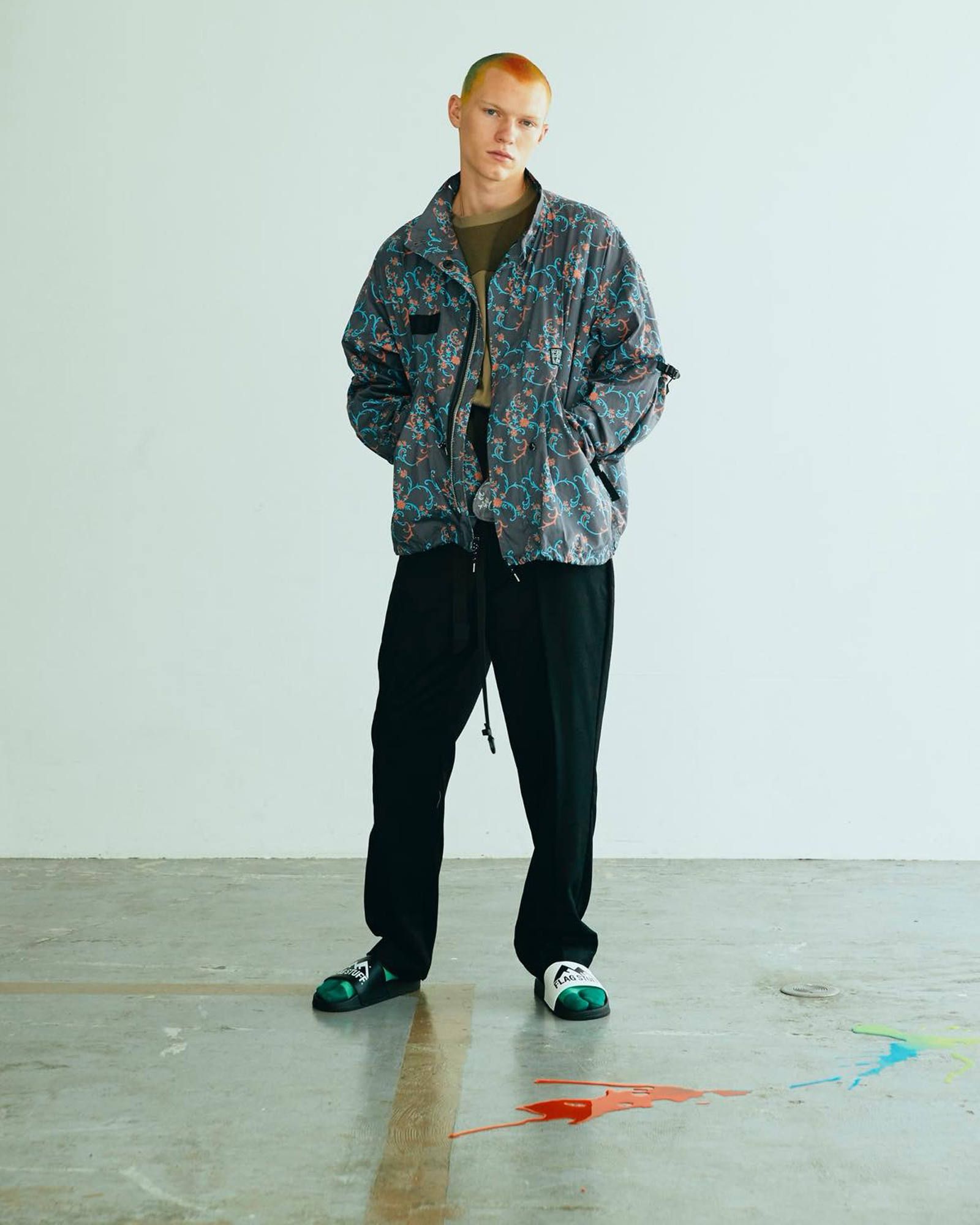 "FW" Logo Sandal