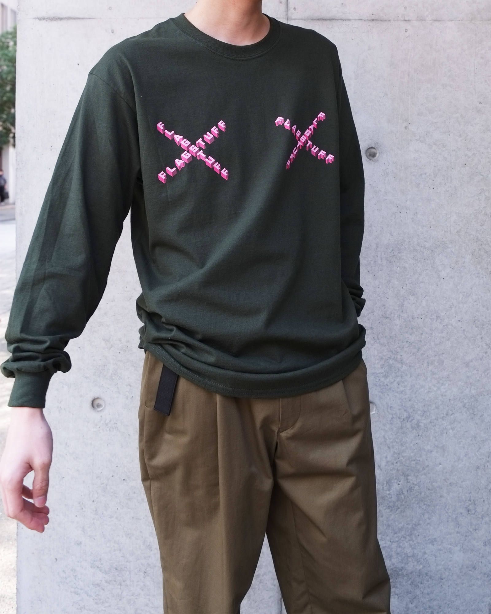 "CROSS LOGO" L/S Tee