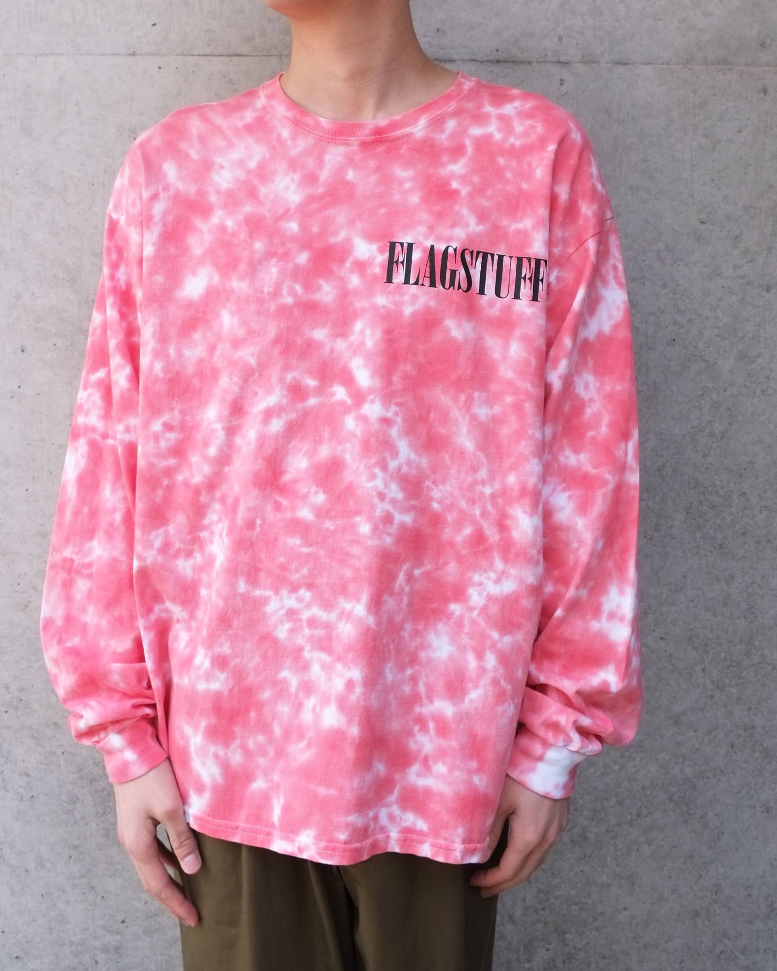 "fade away" L/S Tee(TIEDYE)