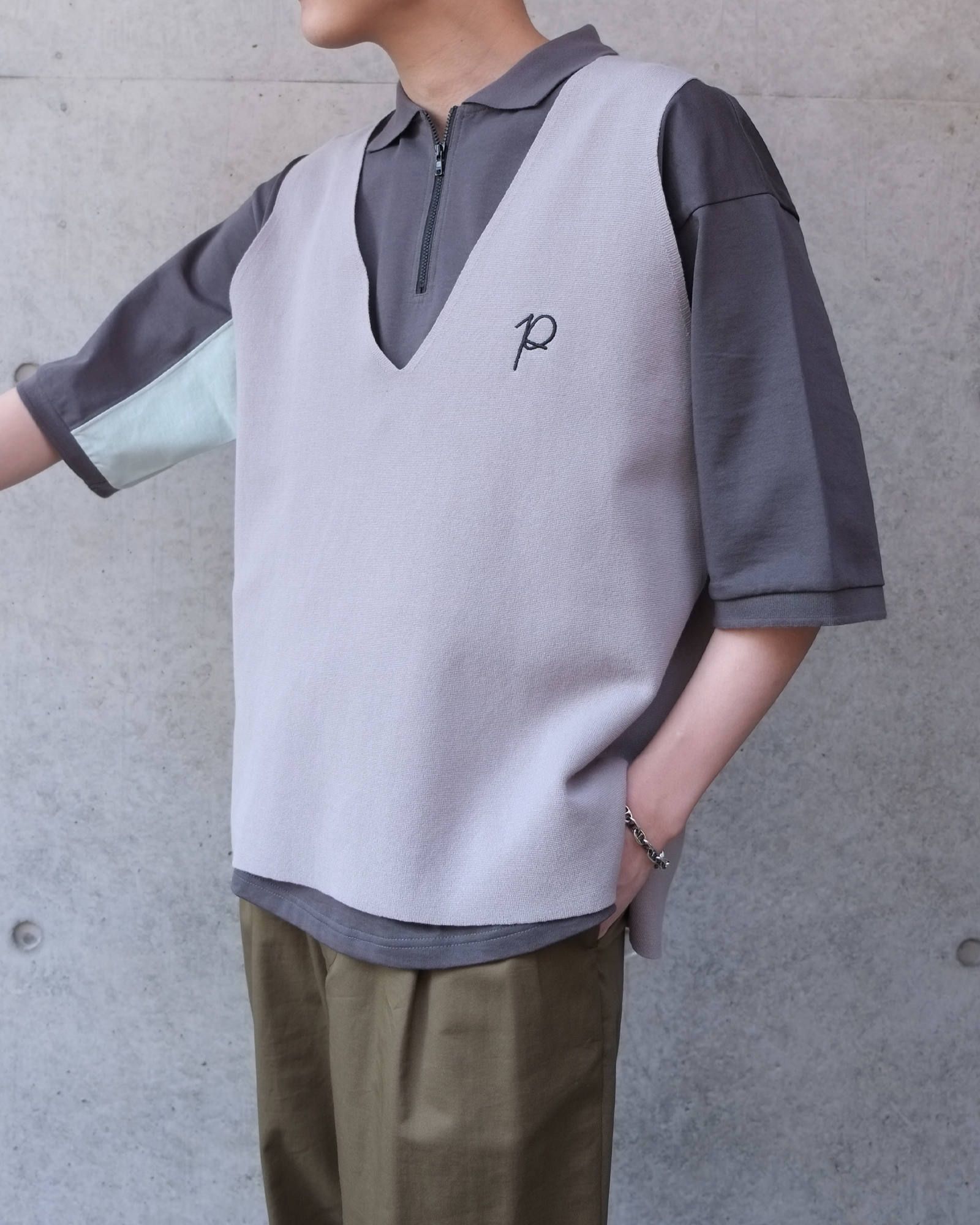 P Knit Vest