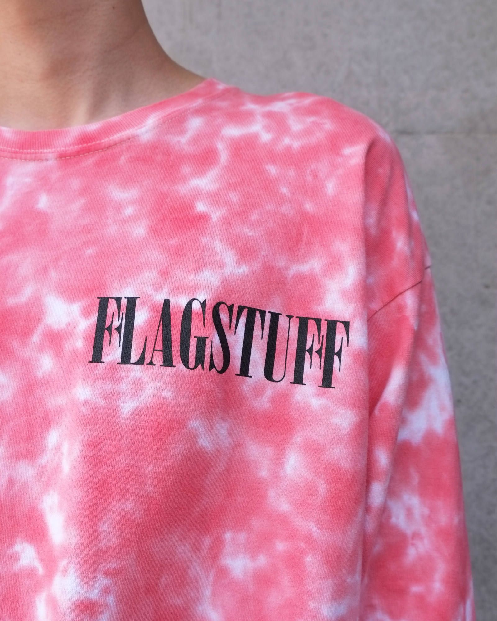 "fade away" L/S Tee(TIEDYE)