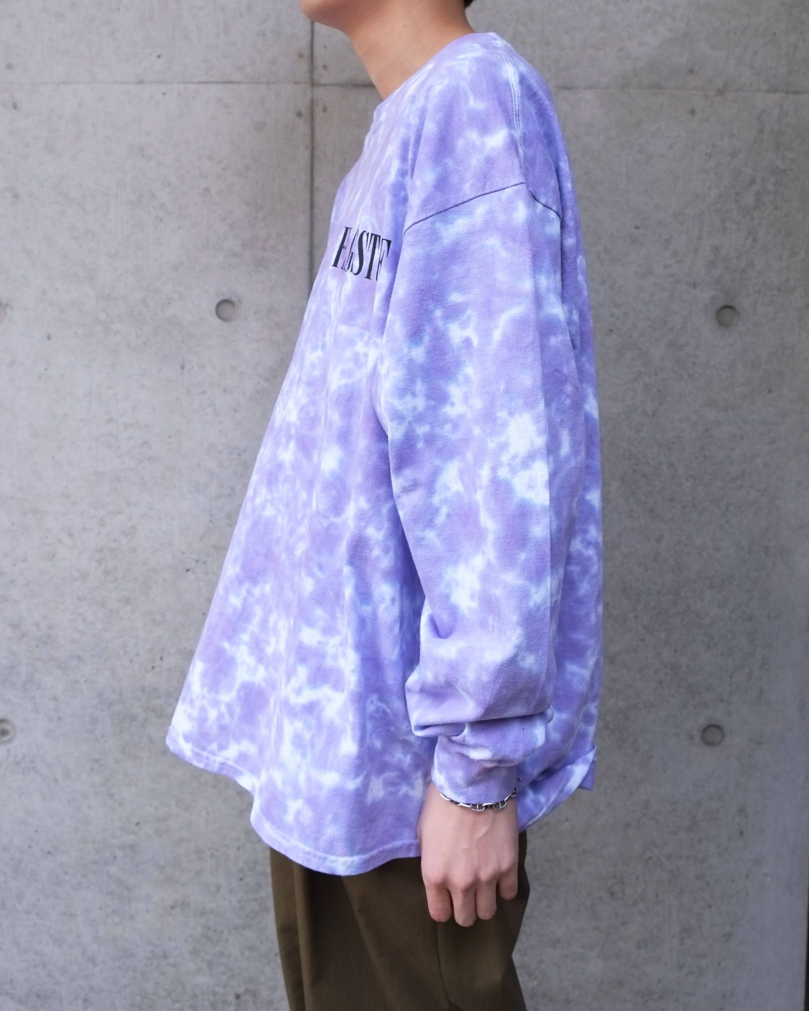 "fade away" L/S Tee(TIEDYE)