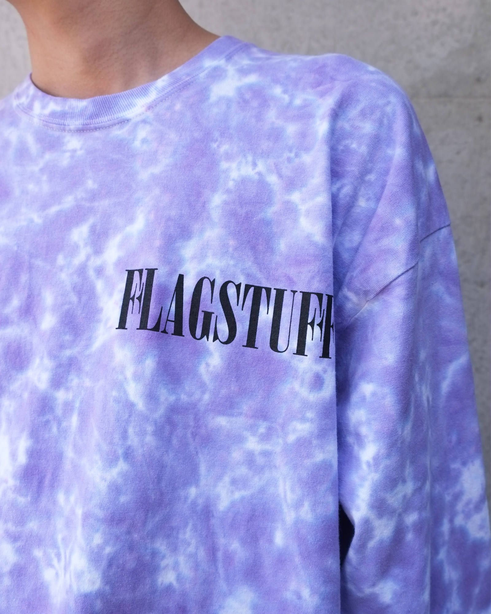 "fade away" L/S Tee(TIEDYE)