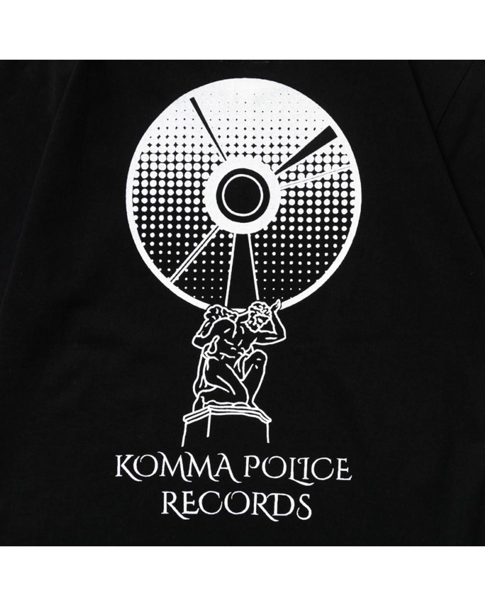 KOMMA POLICE RECORDS designed by Hiroki Niwa (KAKUOZAN LARDER)
