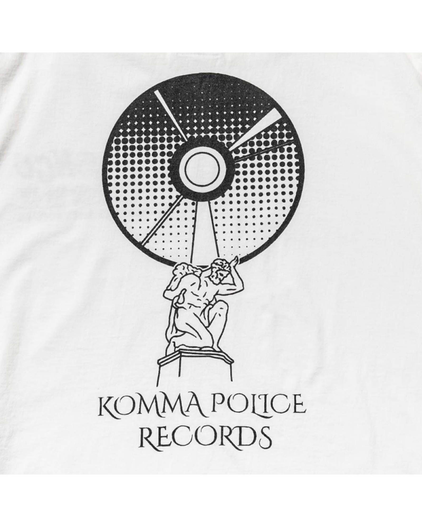 KOMMA POLICE RECORDS designed by Hiroki Niwa (KAKUOZAN LARDER)