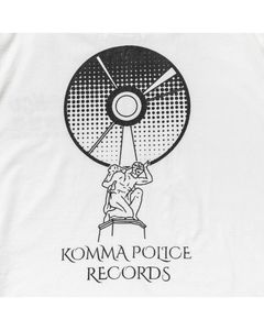 KOMMA POLICE RECORDS designed by Hiroki Niwa (KAKUOZAN LARDER)