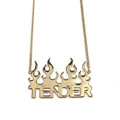 Metal Emblem Chain