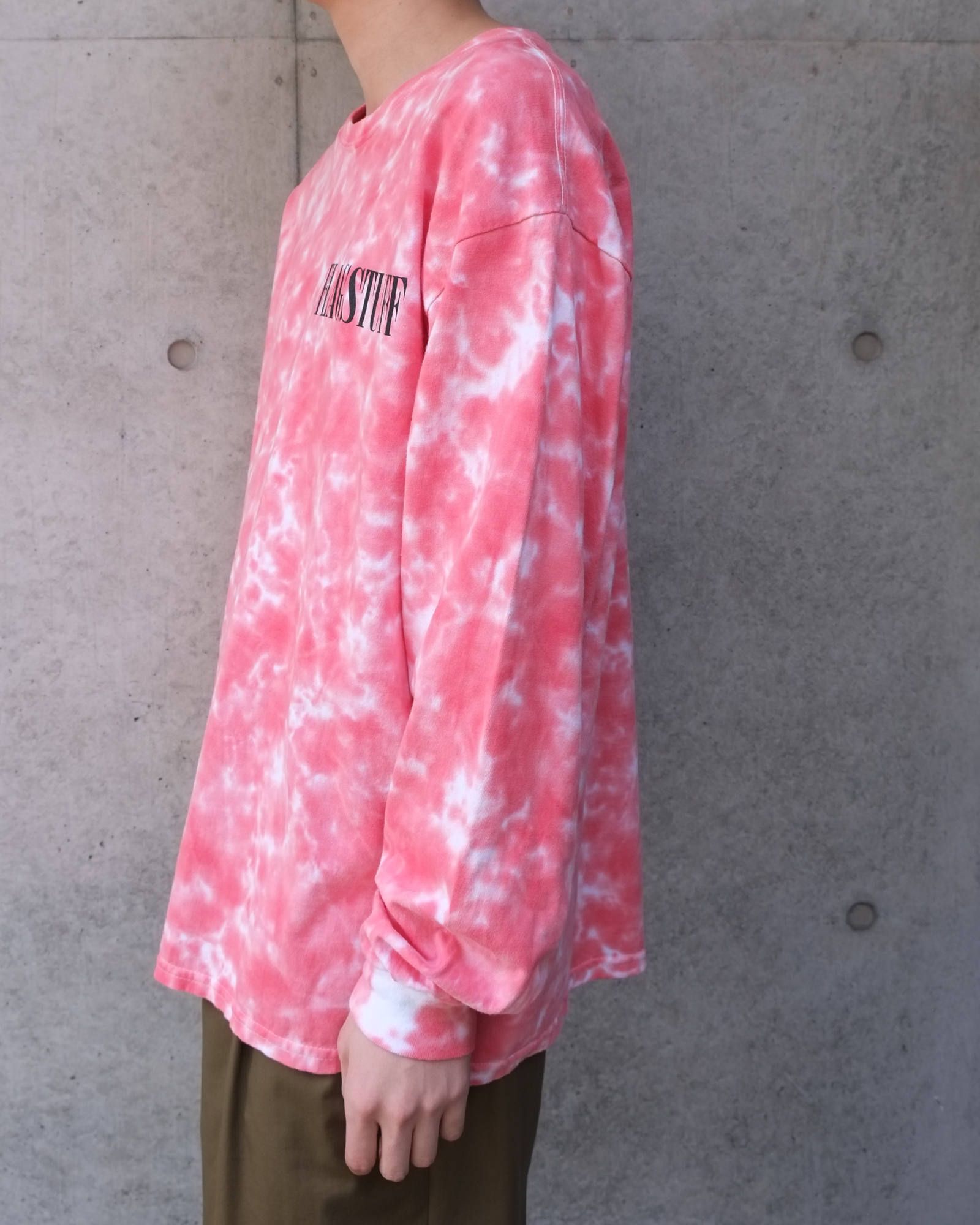 "fade away" L/S Tee(TIEDYE)