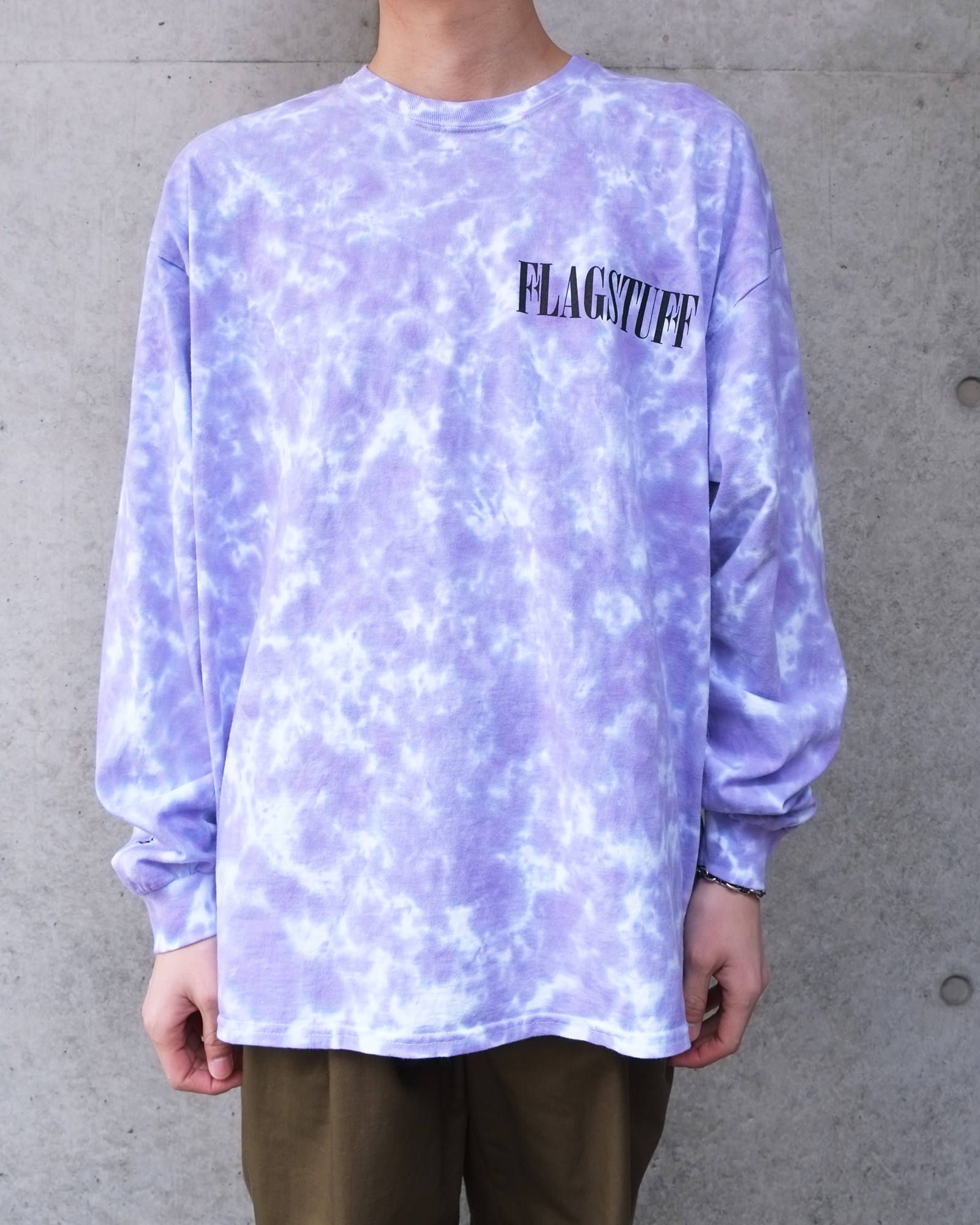 "fade away" L/S Tee(TIEDYE)