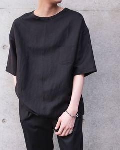 linen rayon t-shirt.