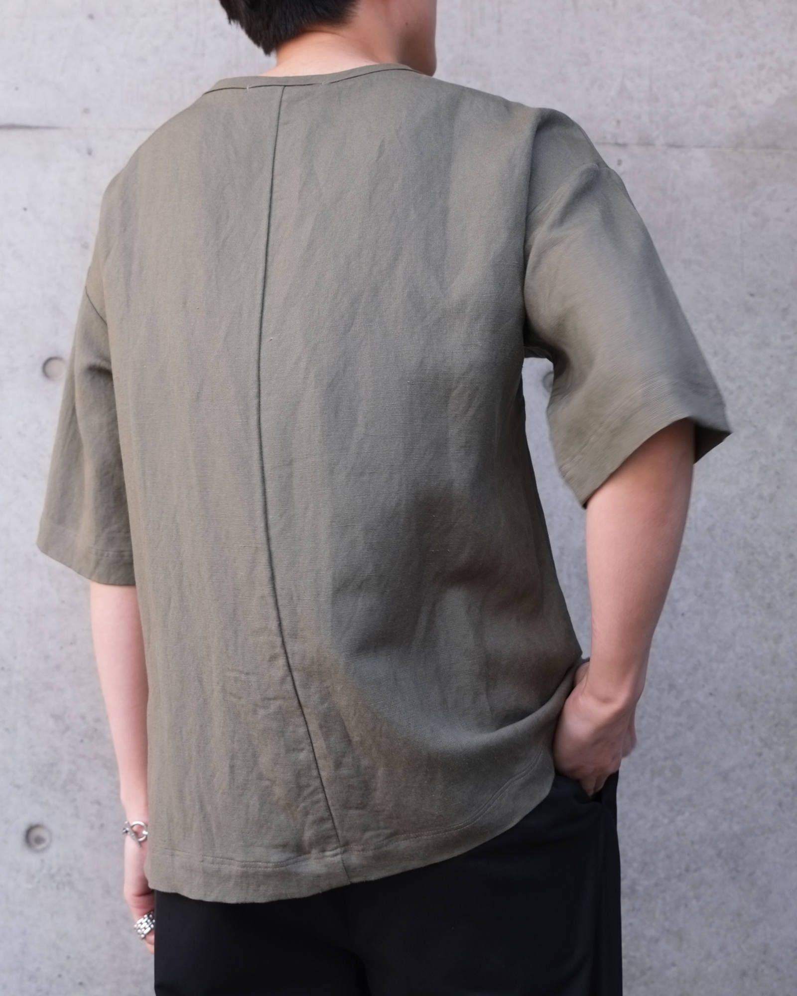 linen rayon t-shirt.