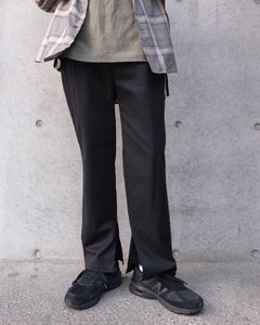 slit pants.