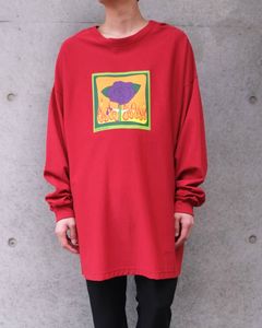 Oversized Rose Long Tee