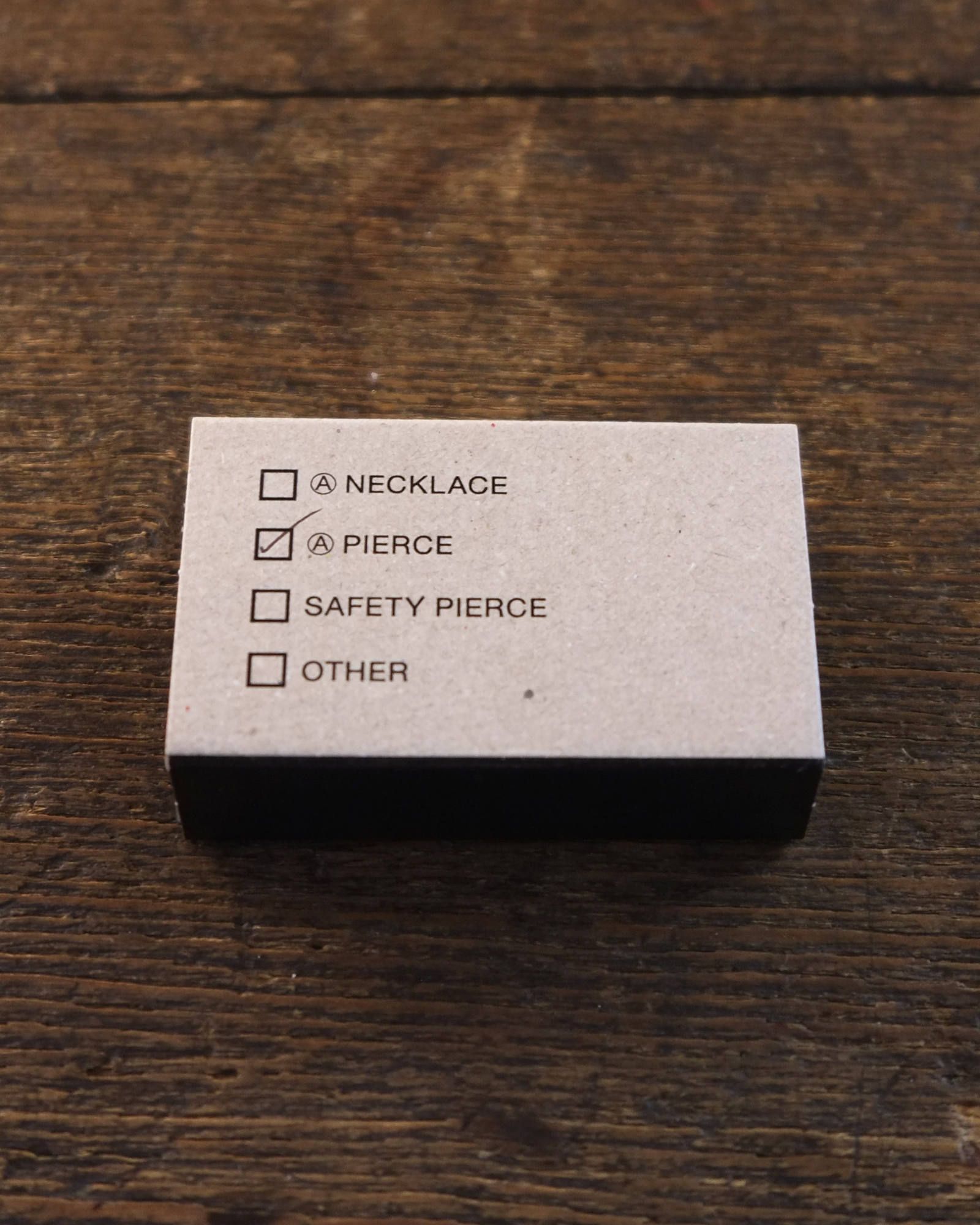 Tiny A Pierce Silver