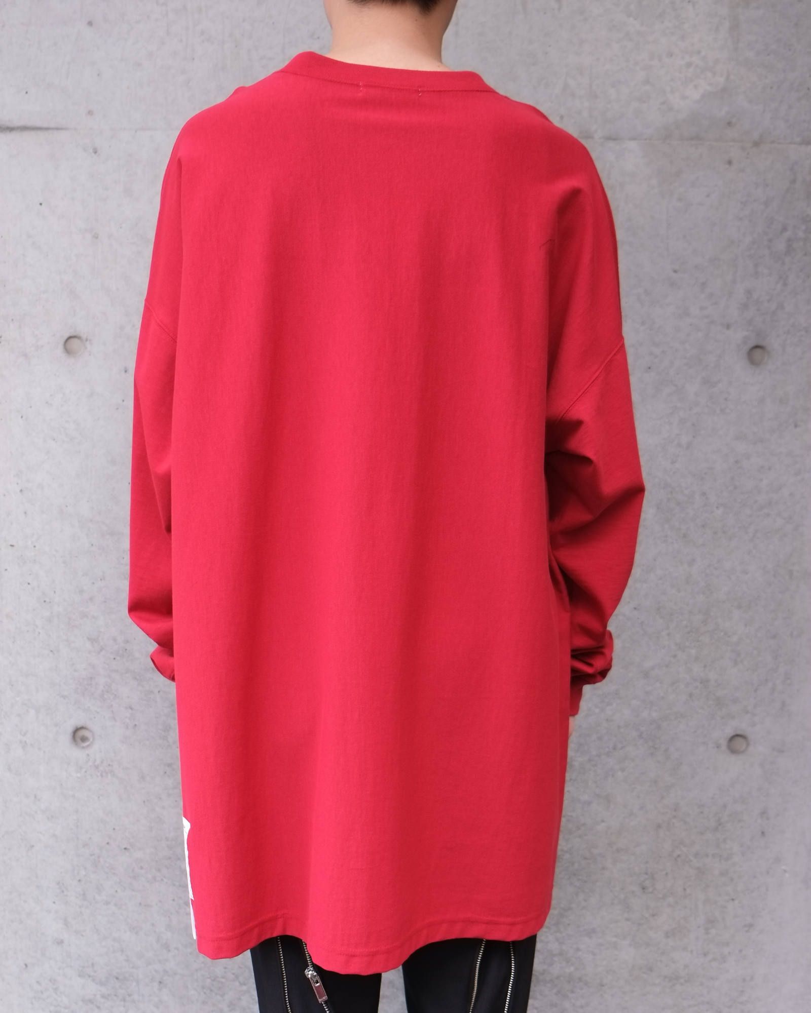 Oversized Rose Long Tee