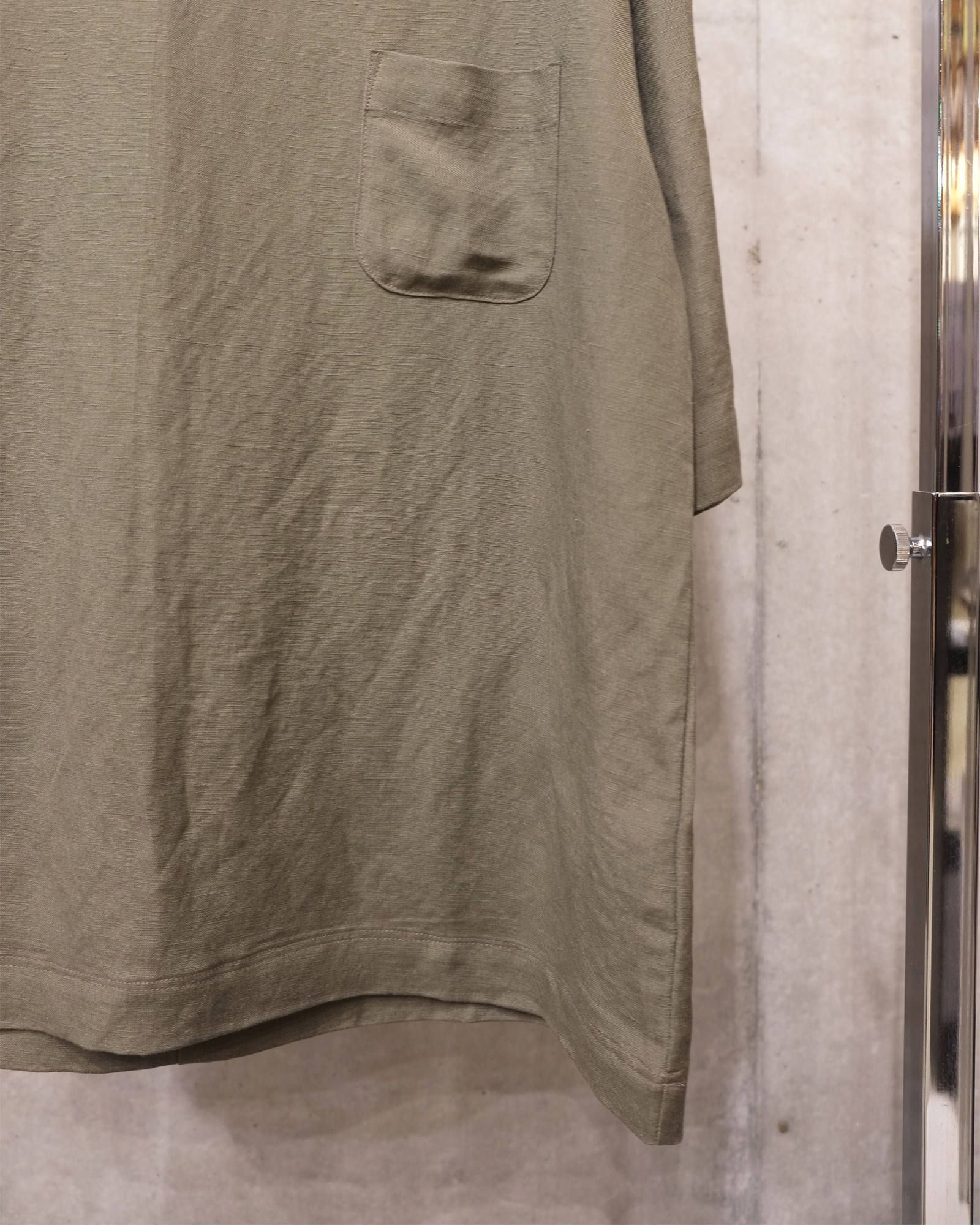linen rayon t-shirt.