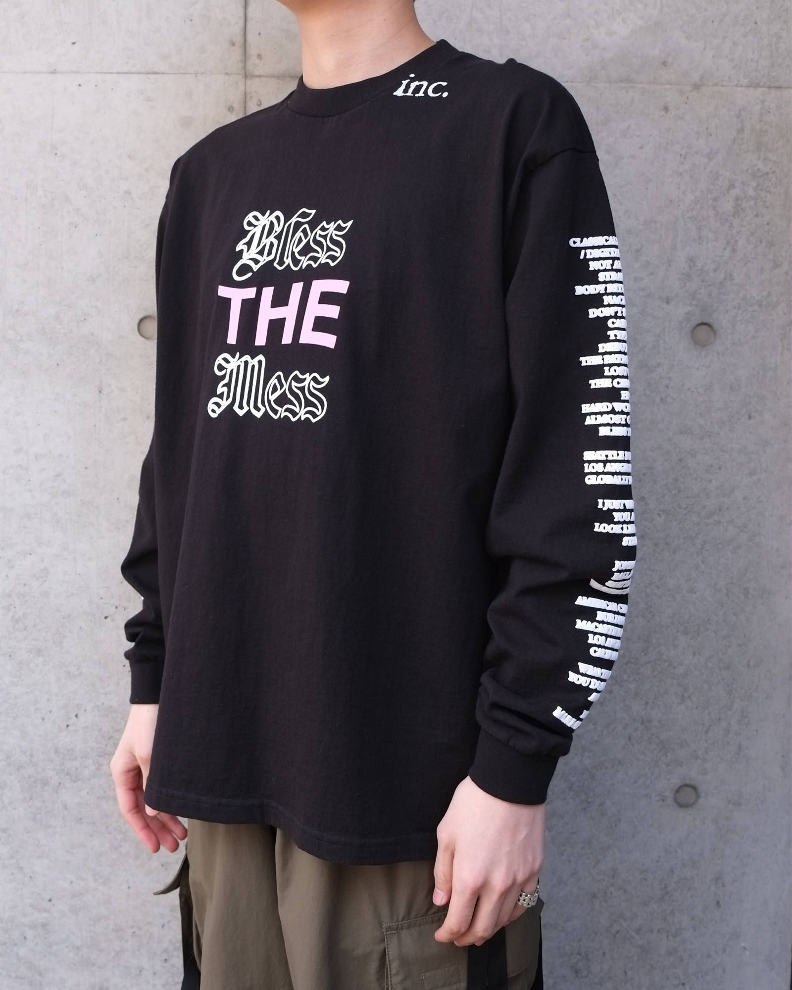 Bless The Mess Long T Shirt