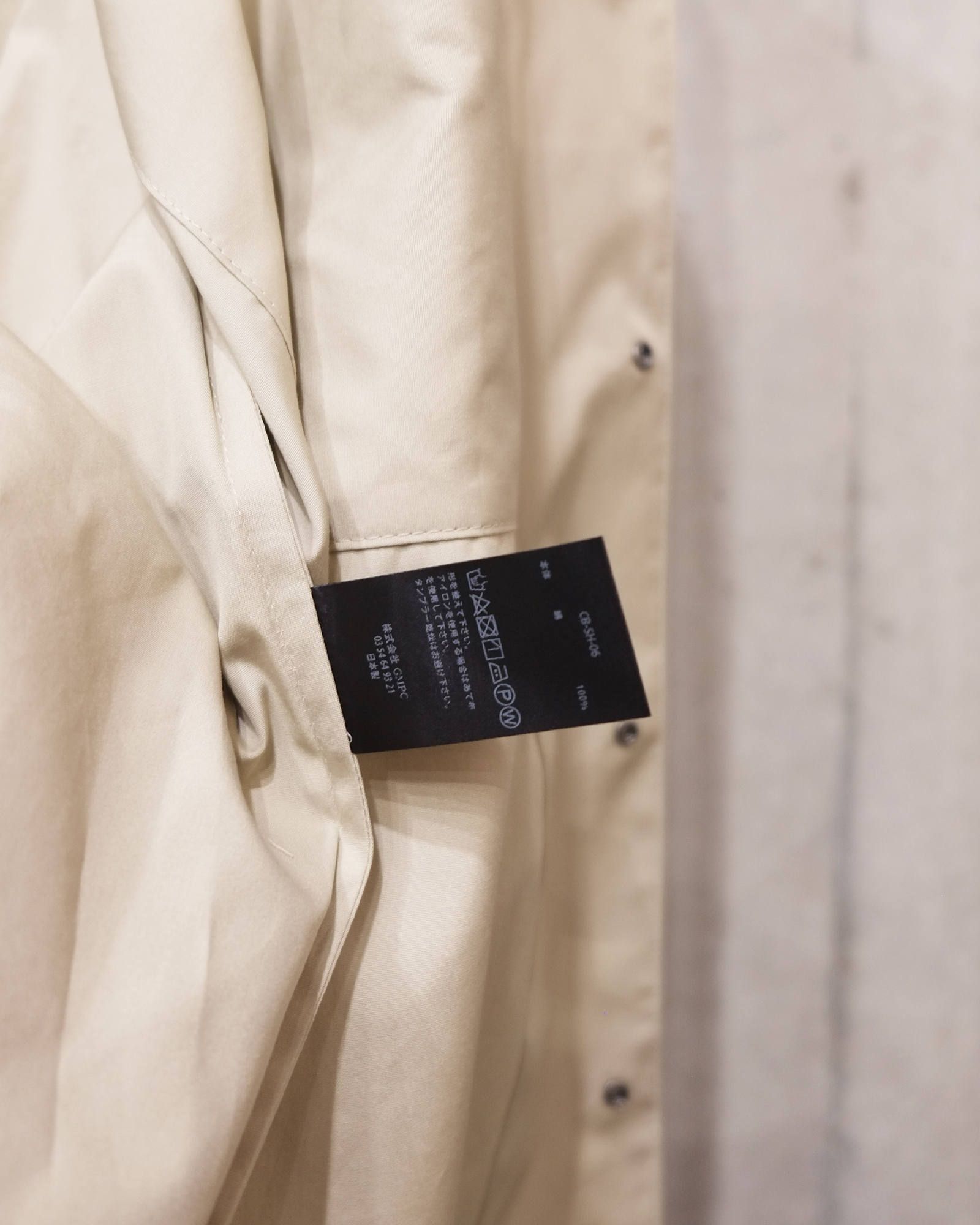oversize S/S shirts.