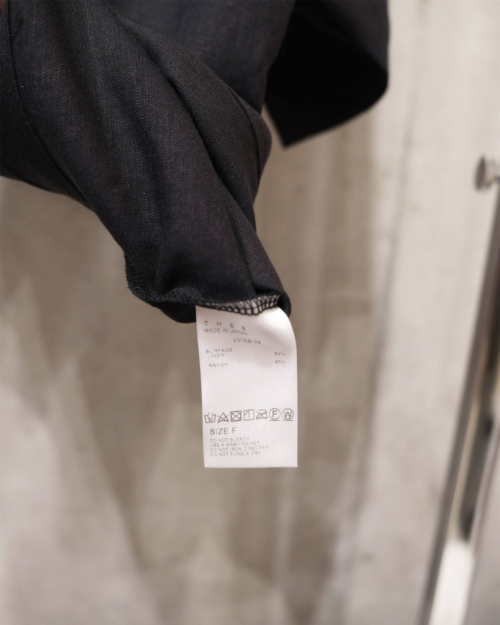 linen rayon t-shirt.