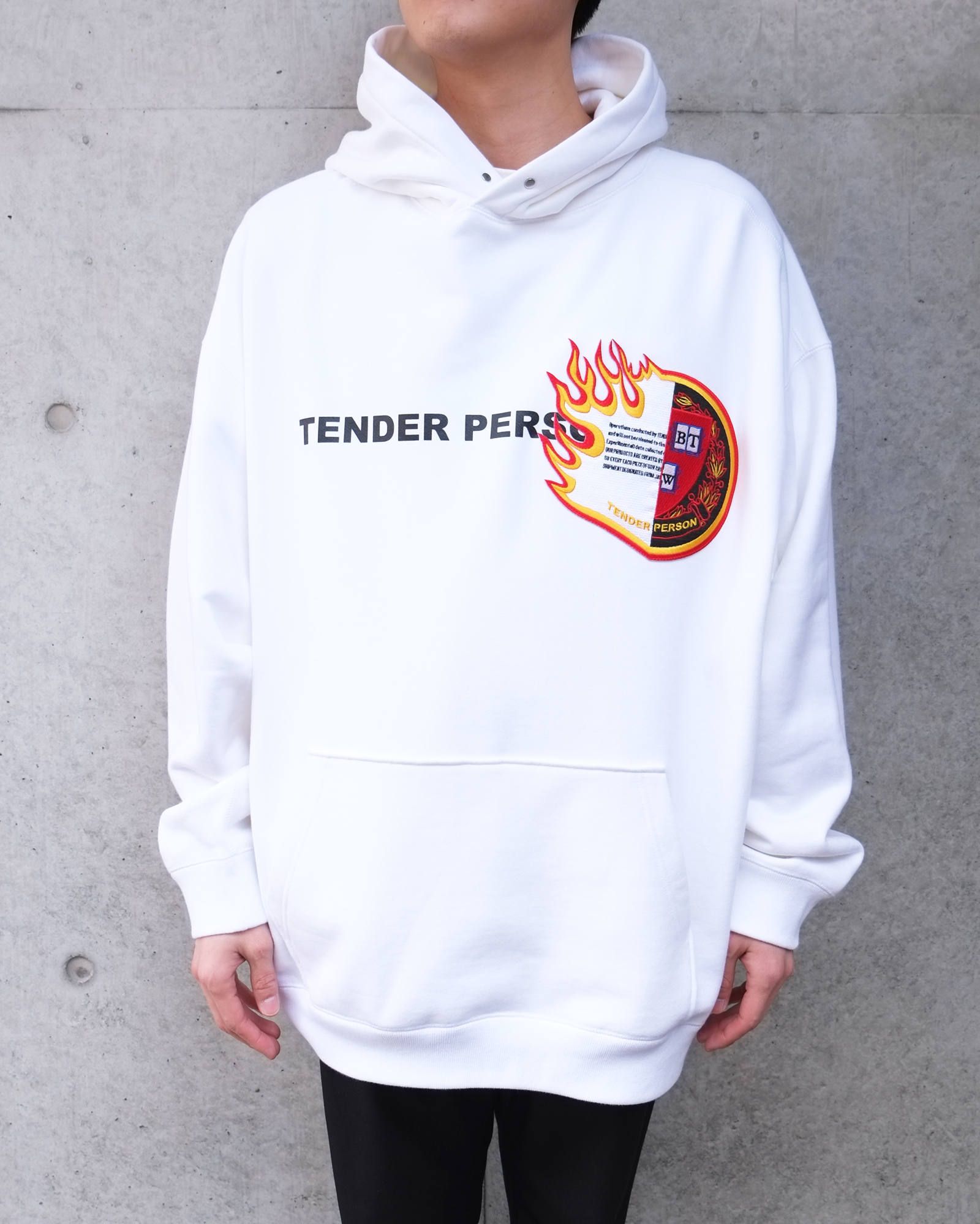 TENDER PERSON - Emblem Hoodie | fakejam