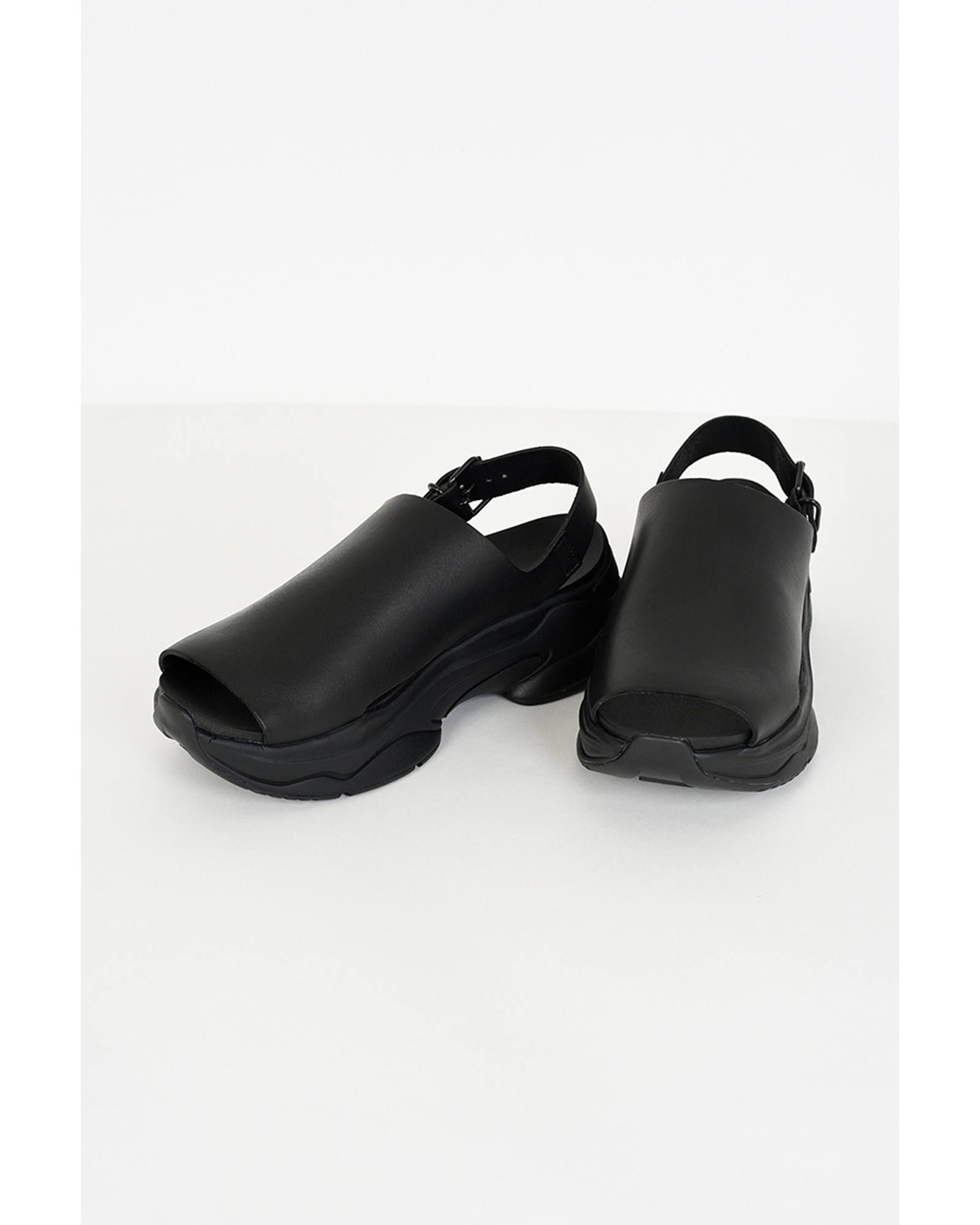 見事な サンダル lad musician 16ss SANDAL black サンダル - www