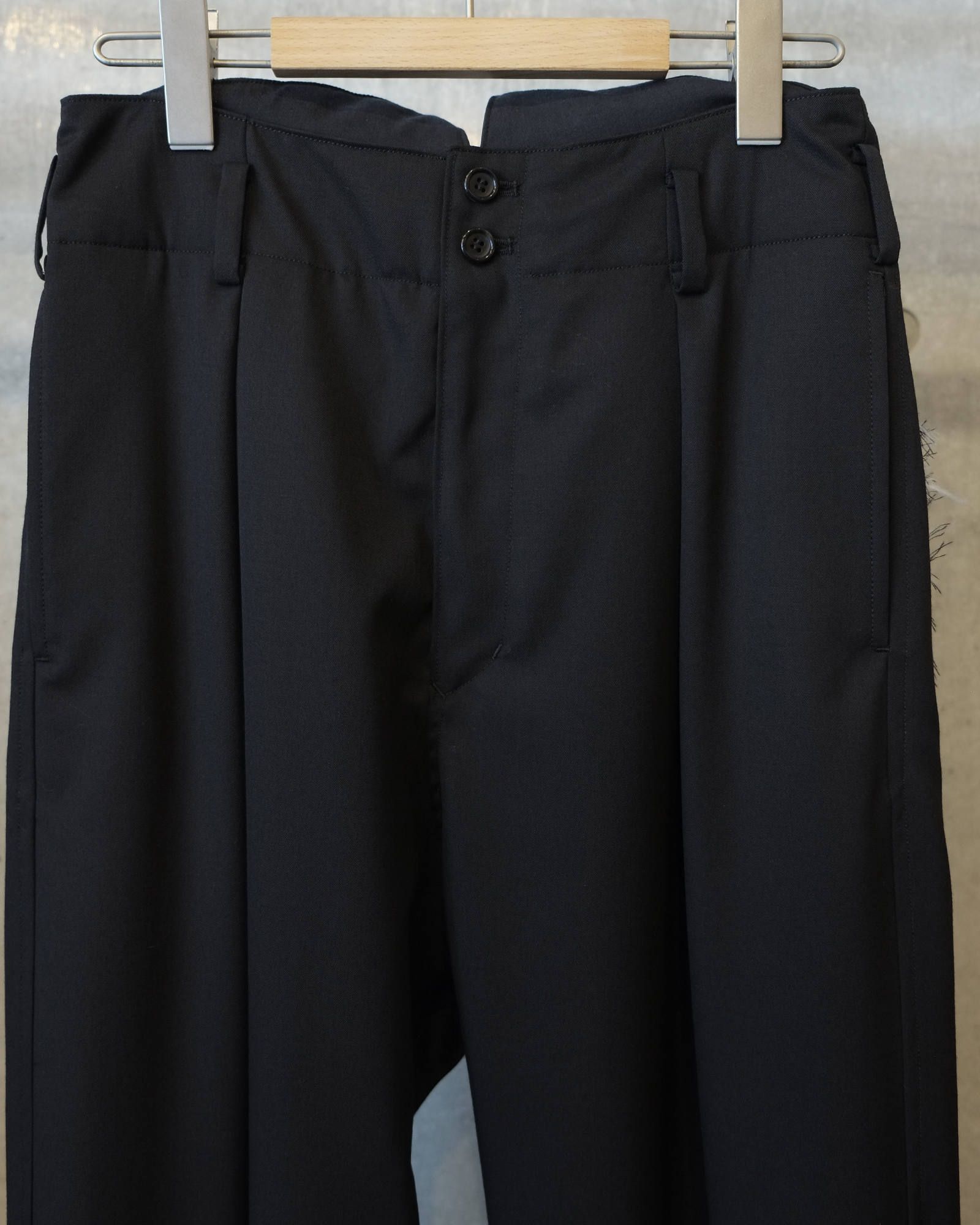 sulvam - Gabardine classic pants | fakejam