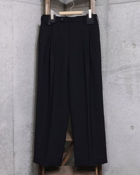 3 Tuck Wide Trousers