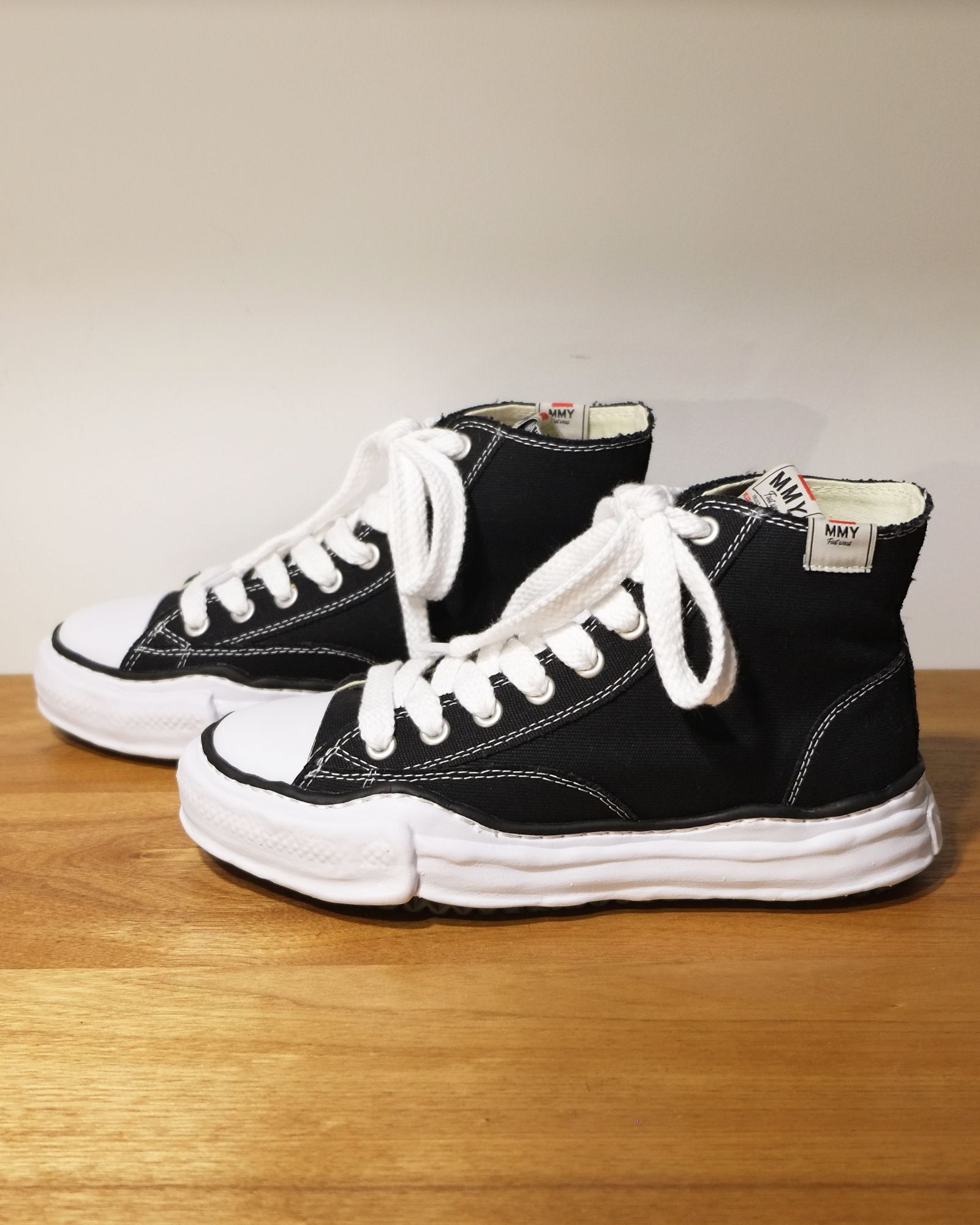 "PETERSON" OG Sole Canvas High-top Sneaker
