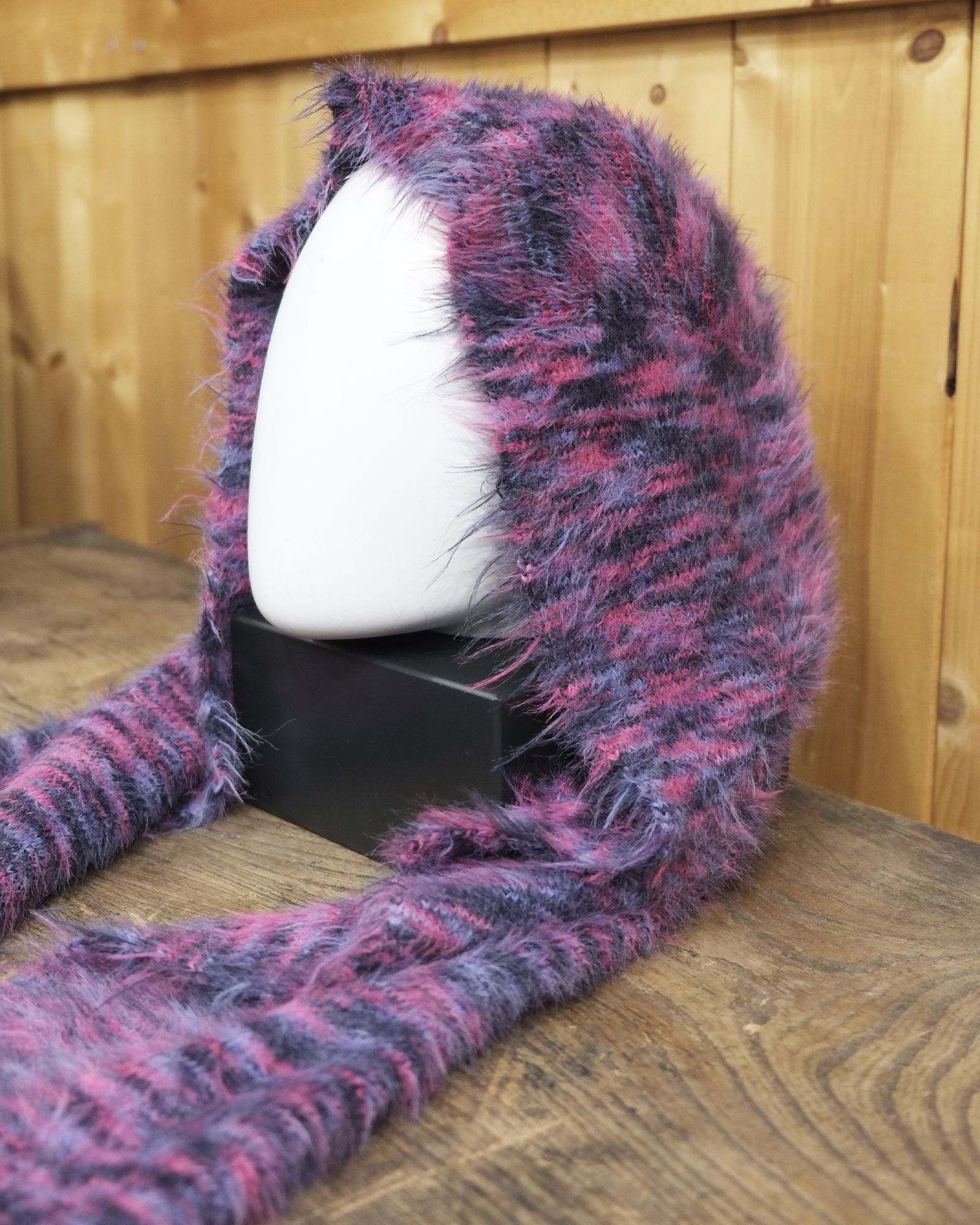 Hooded Scarf / フード スカーフ / ピンク / LM-26aw-1206