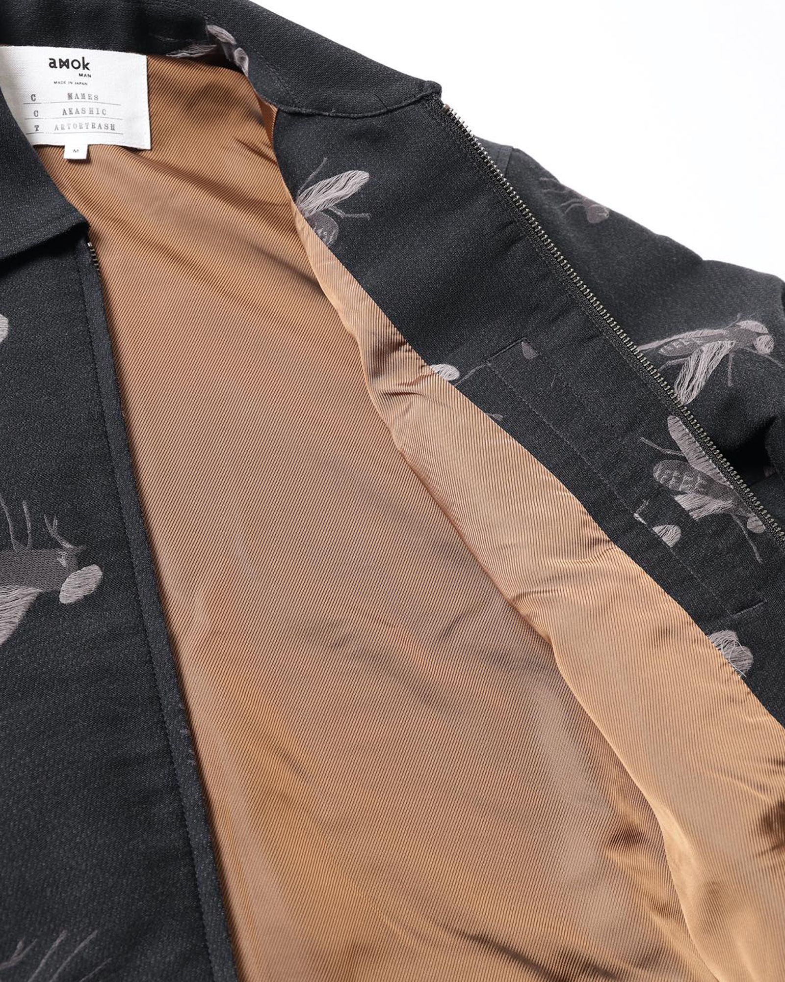 Flygem Damege Jacquard Jackets <amok×MAMES×MEDICOM TOY>