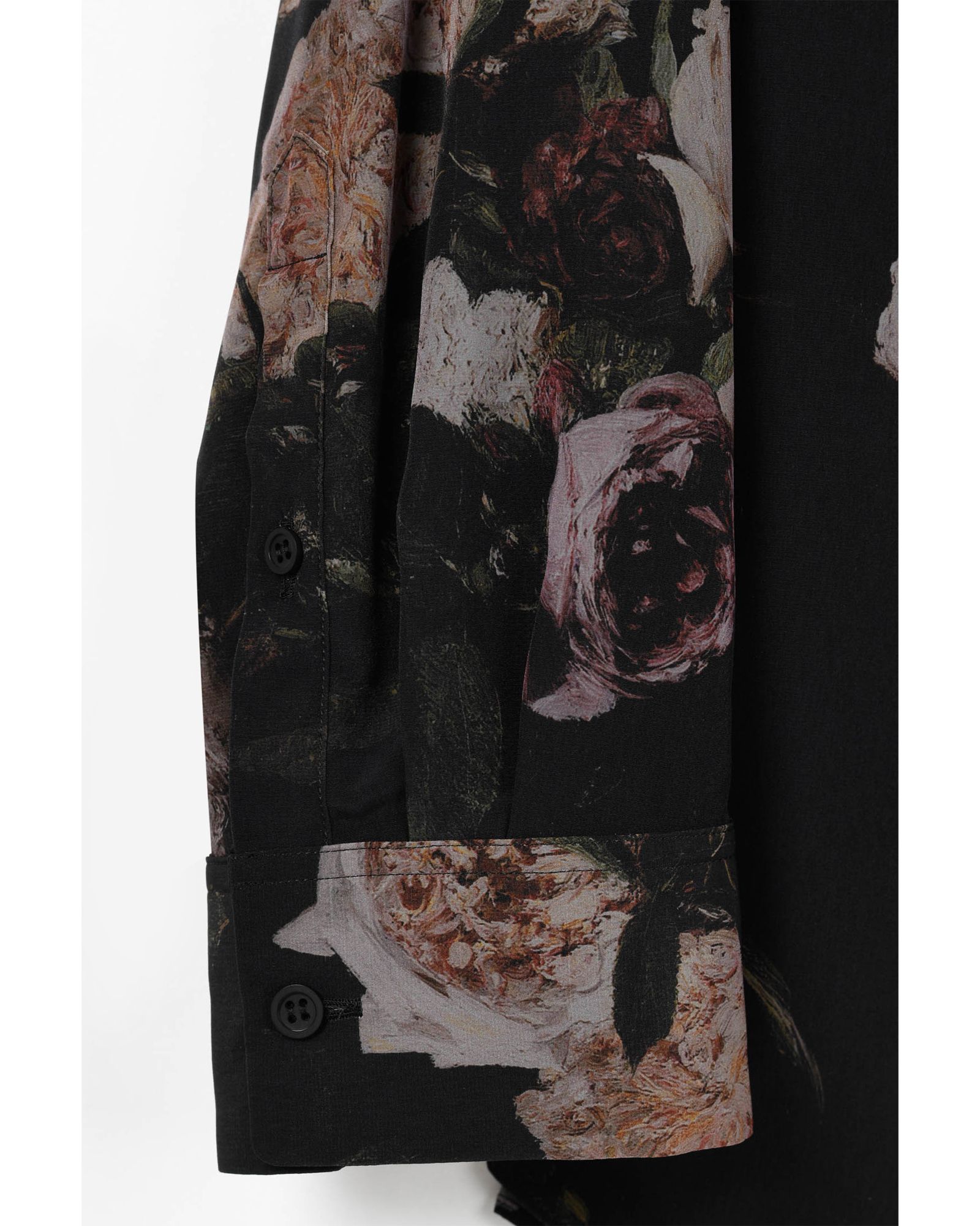 Dechine Paint Flower Big Shirt / 長袖シャツ / 総柄 / ビッグシルエット / メンズ