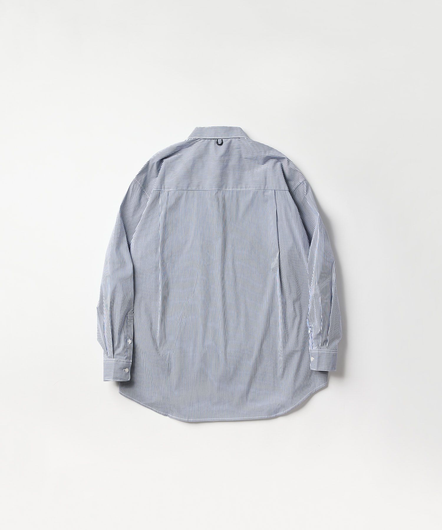 LOOSE STRIPE SHIRT L/S / ルーズ ストライプ シャツ / ネイビー / MTM-SH-0266-24-B