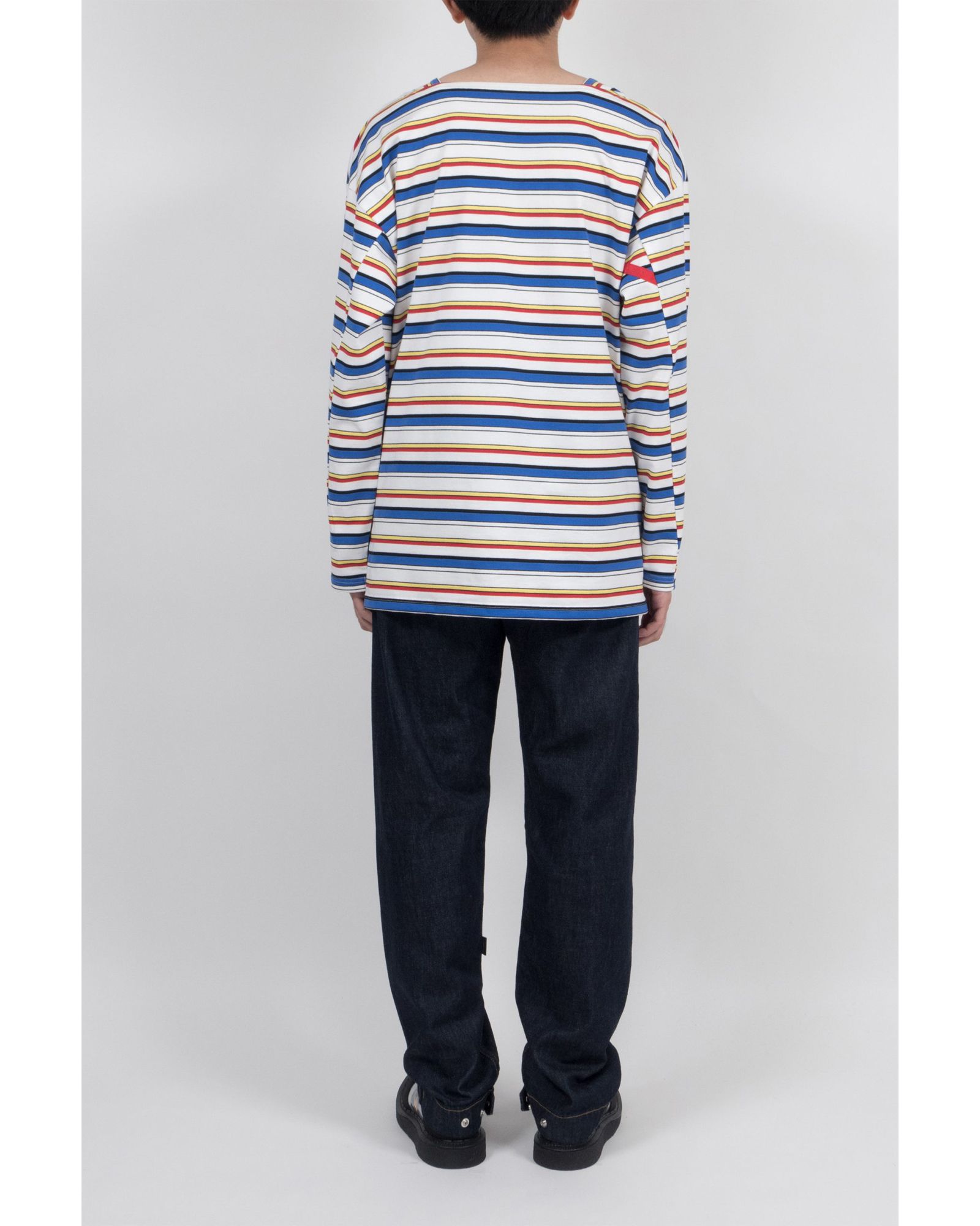 Stroke Tee  L/S Mond Border