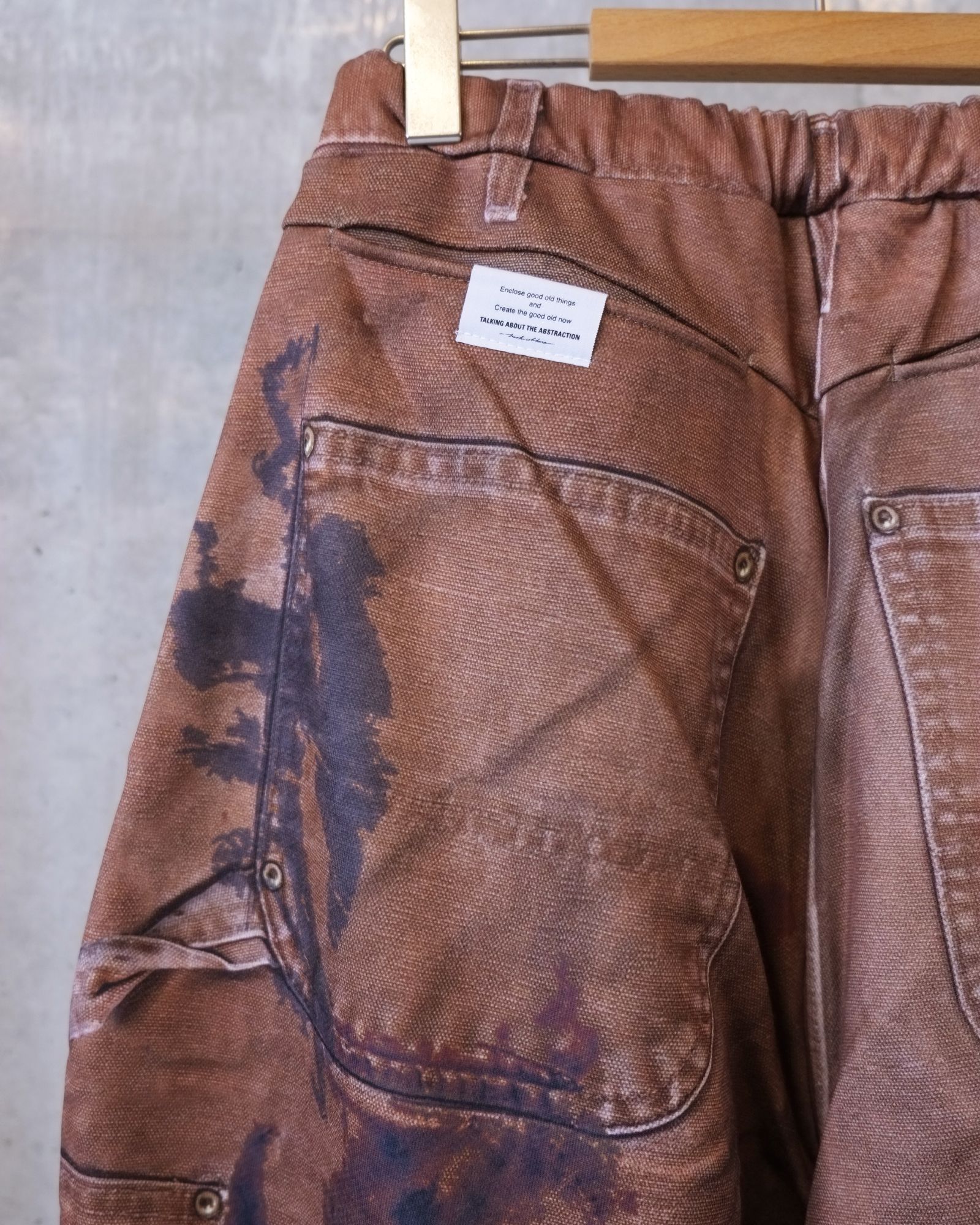 Print Duck Wide Pants