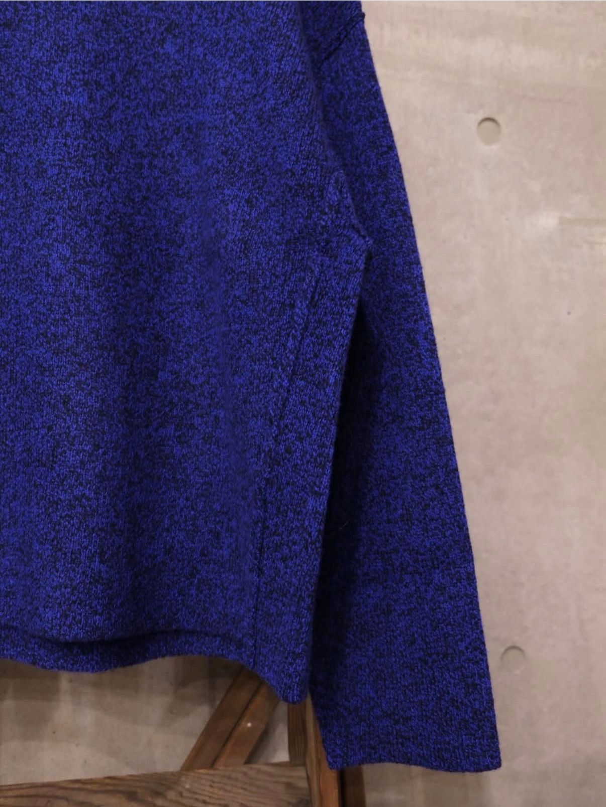 Mix Color Mock Neck Sweater