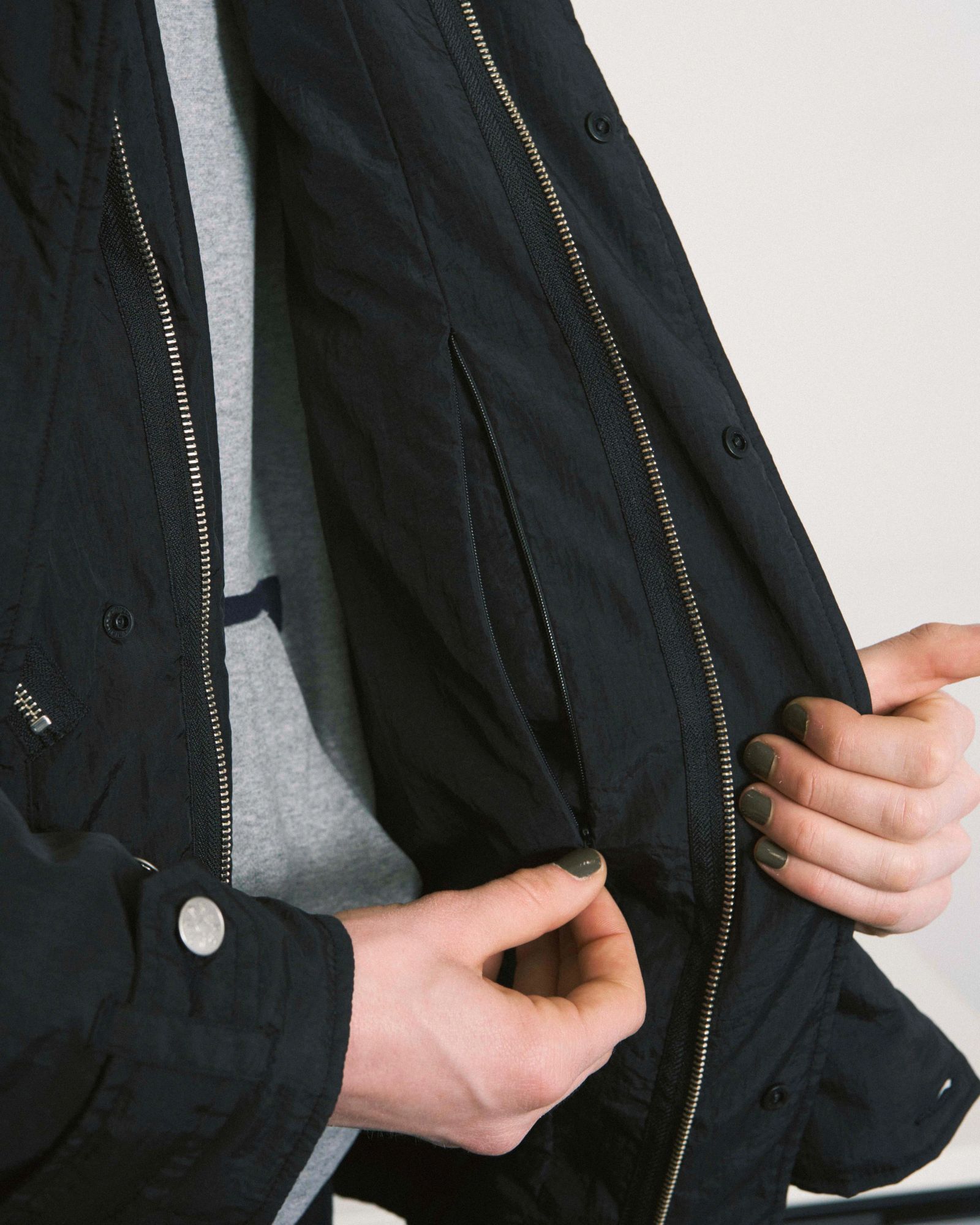 Double Cushy Hooded Jacket