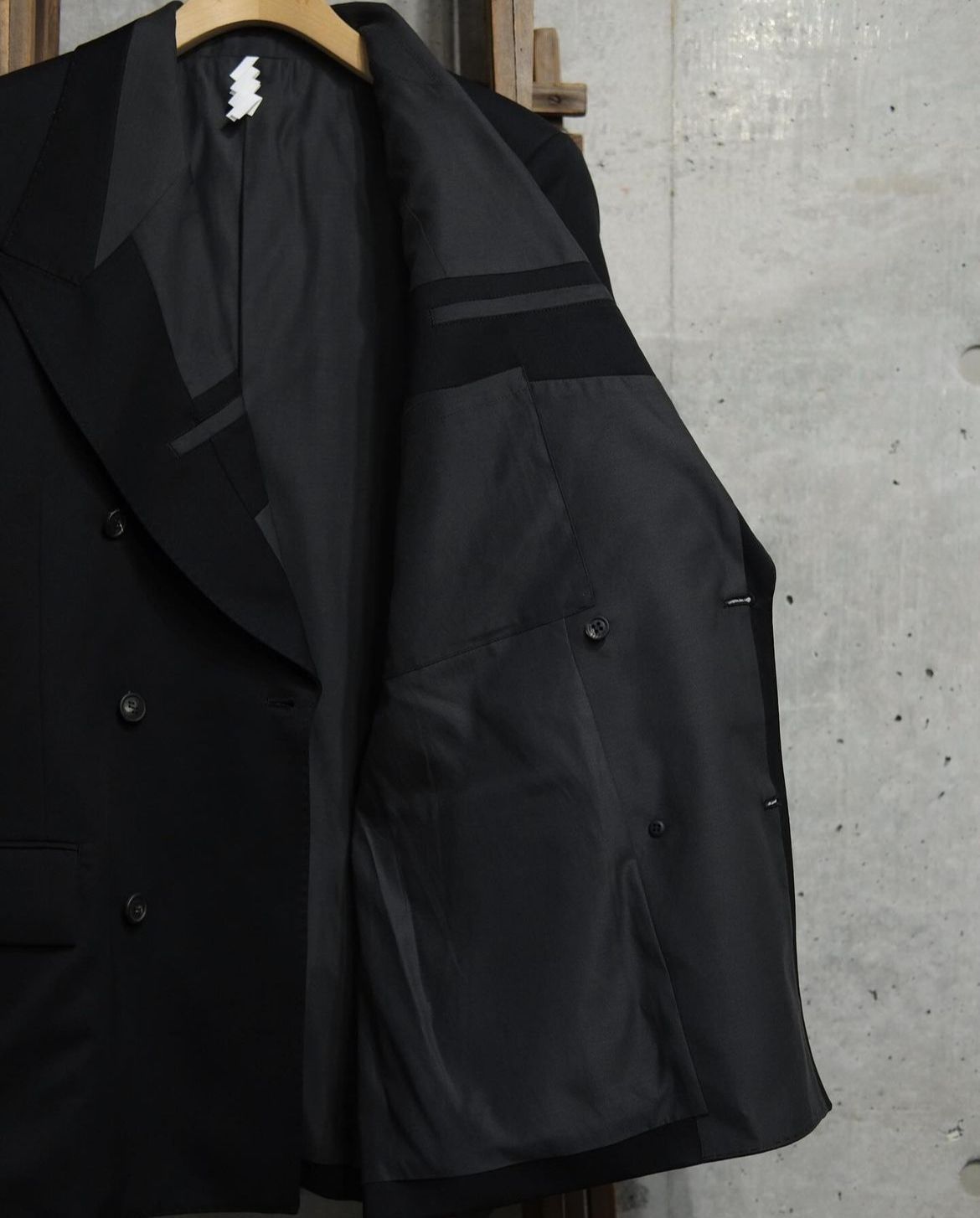 SOSHIOTSUKI - Inside Lapel Double Jacket | fakejam