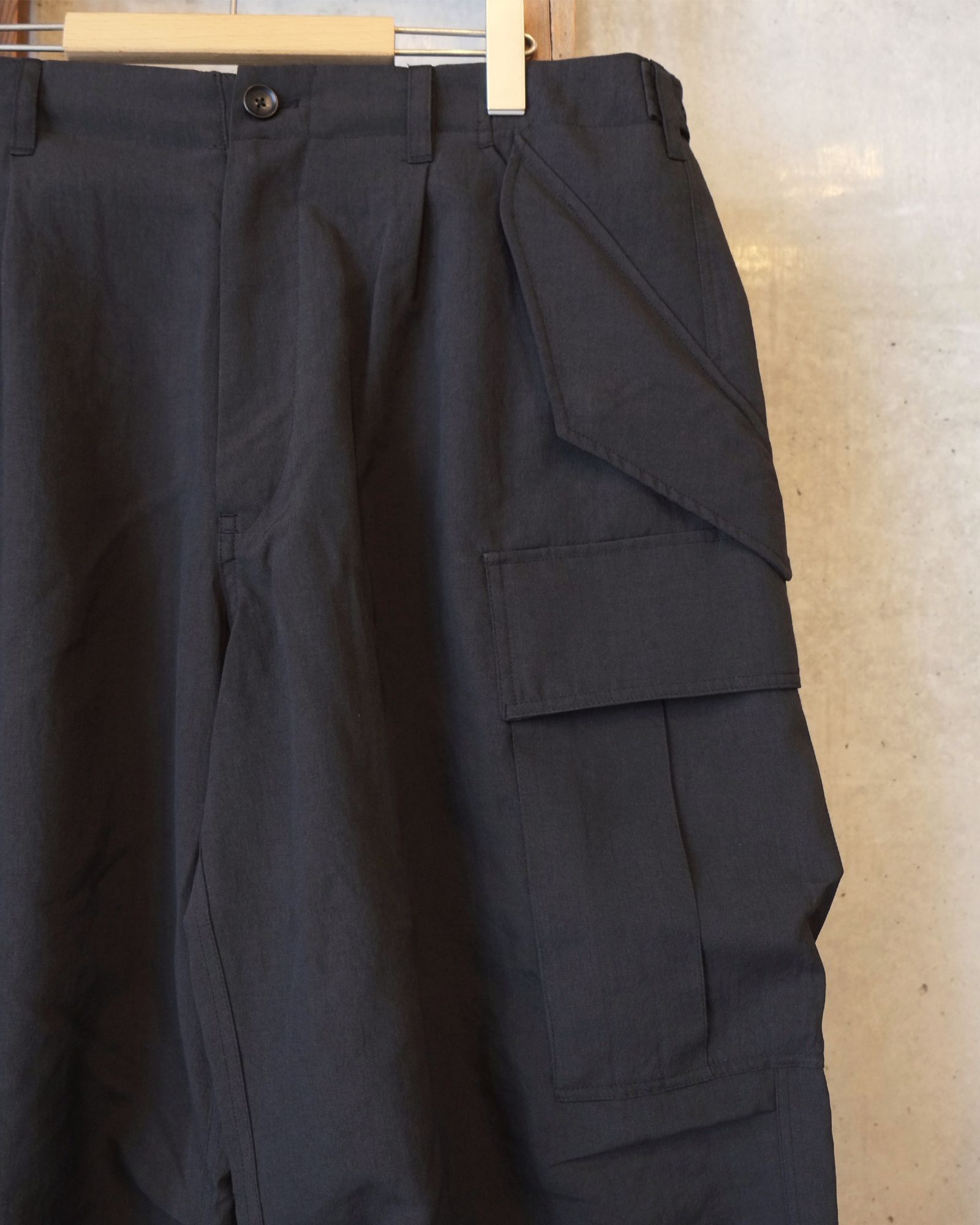 Desert Cloth Neutral Cargo PT / カーゴパンツ / ブラック / MW-PT26102