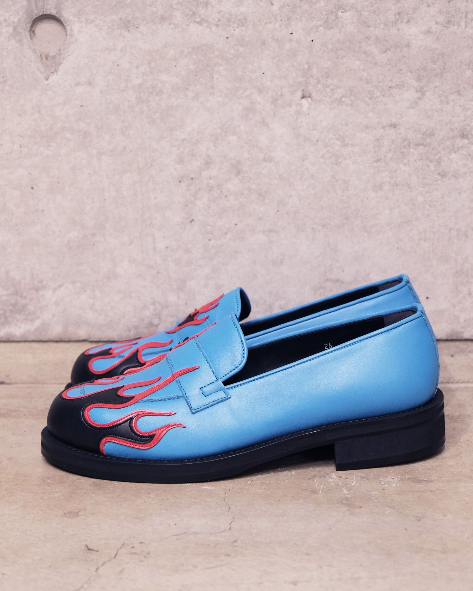 TENDER PERSON - Flame Pettern Dress Shoes | fakejam