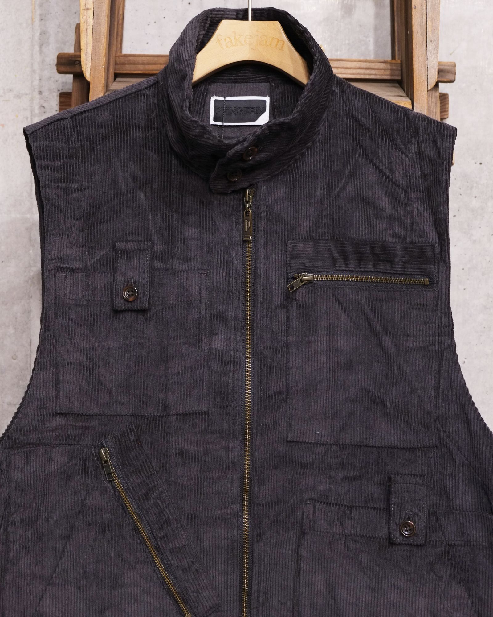 Double Cord Jacket / コーデュロイジャケット / チャコール / PD-262-JK-041